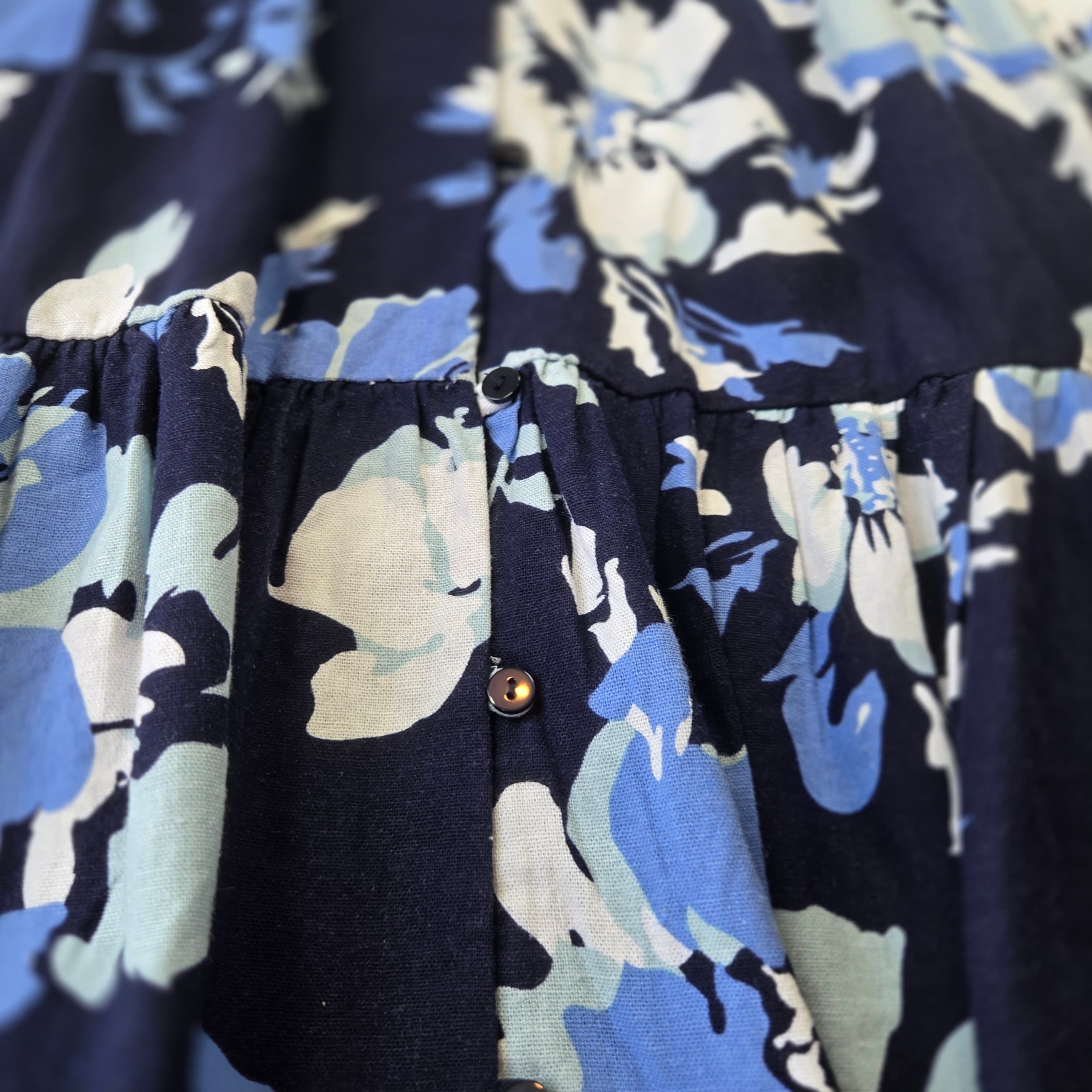 Ellen Tracy Floral Midi Dress Size M - Thumbnail 10