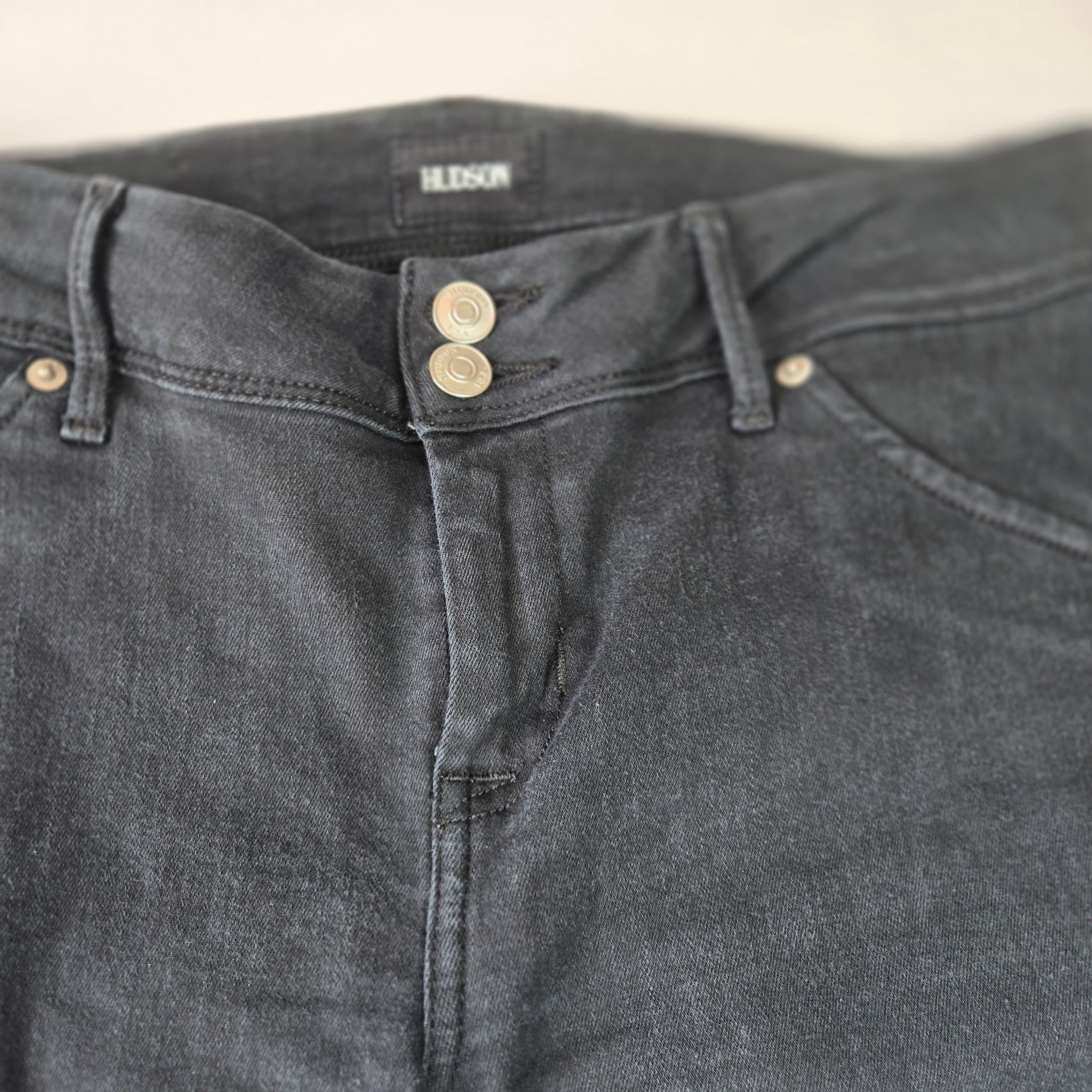 Hudson Black Denim Jeans Size 29 - Thumbnail 11