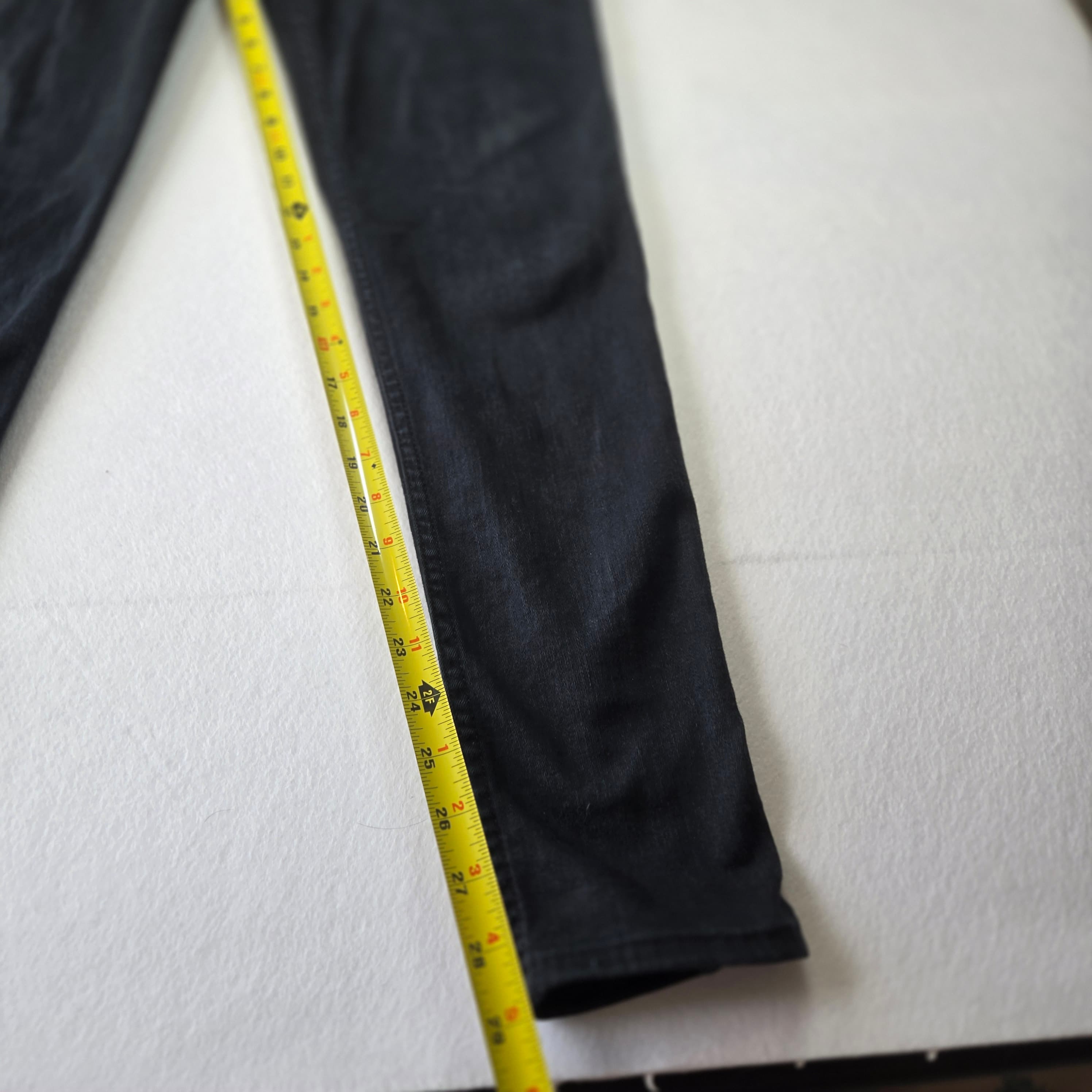Hudson Black Denim Jeans Size 29 - Thumbnail 10