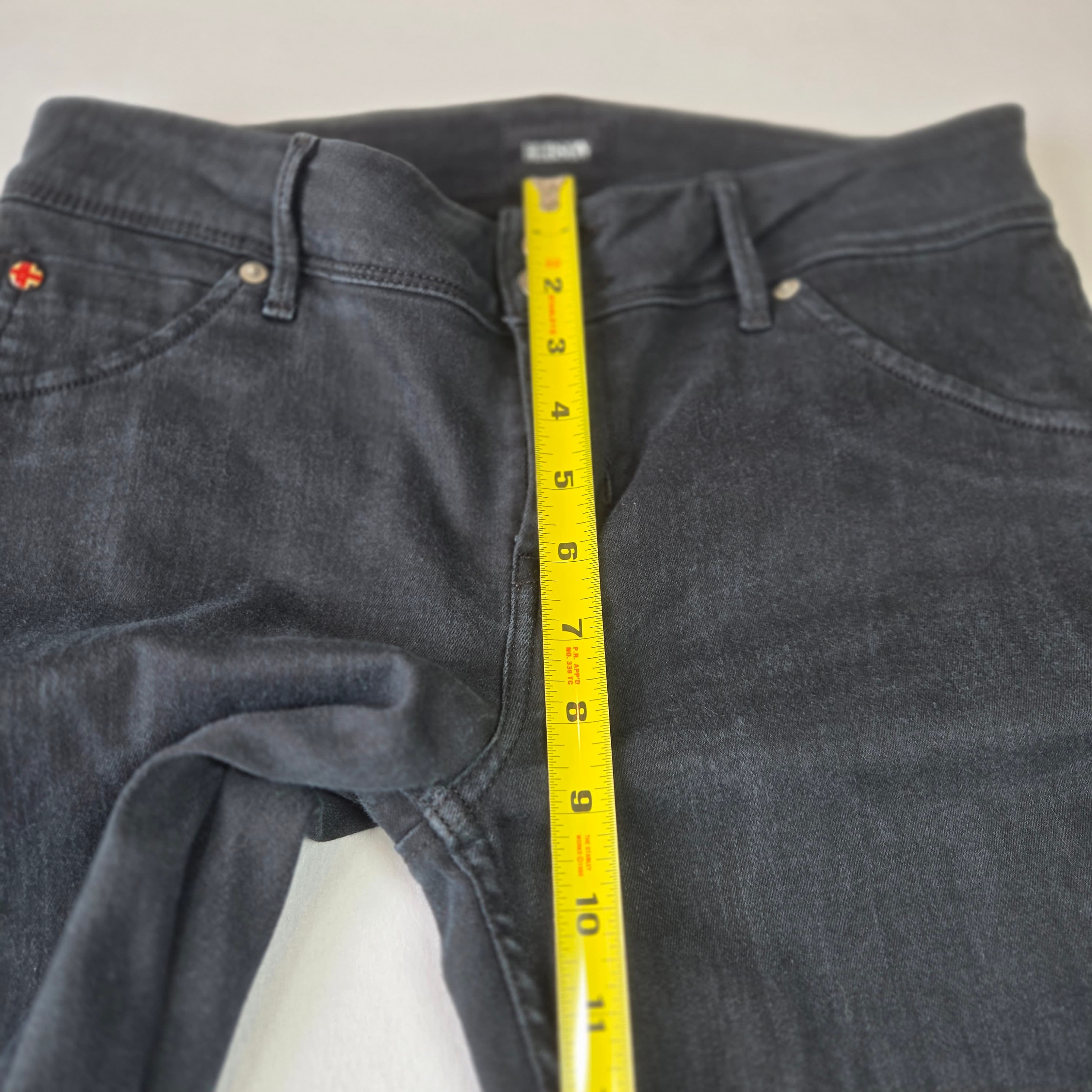 Hudson Black Denim Jeans Size 29 - Thumbnail 7