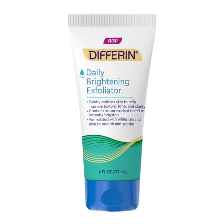 Differin, Daily Brightening Exfoliator , 6 Fl Oz (177 Ml)