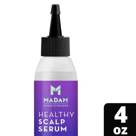 Madam C. J. Walker Madam Healthy Scalp Treatment for Curly, Straight, and Protective Styles, 4 Oz