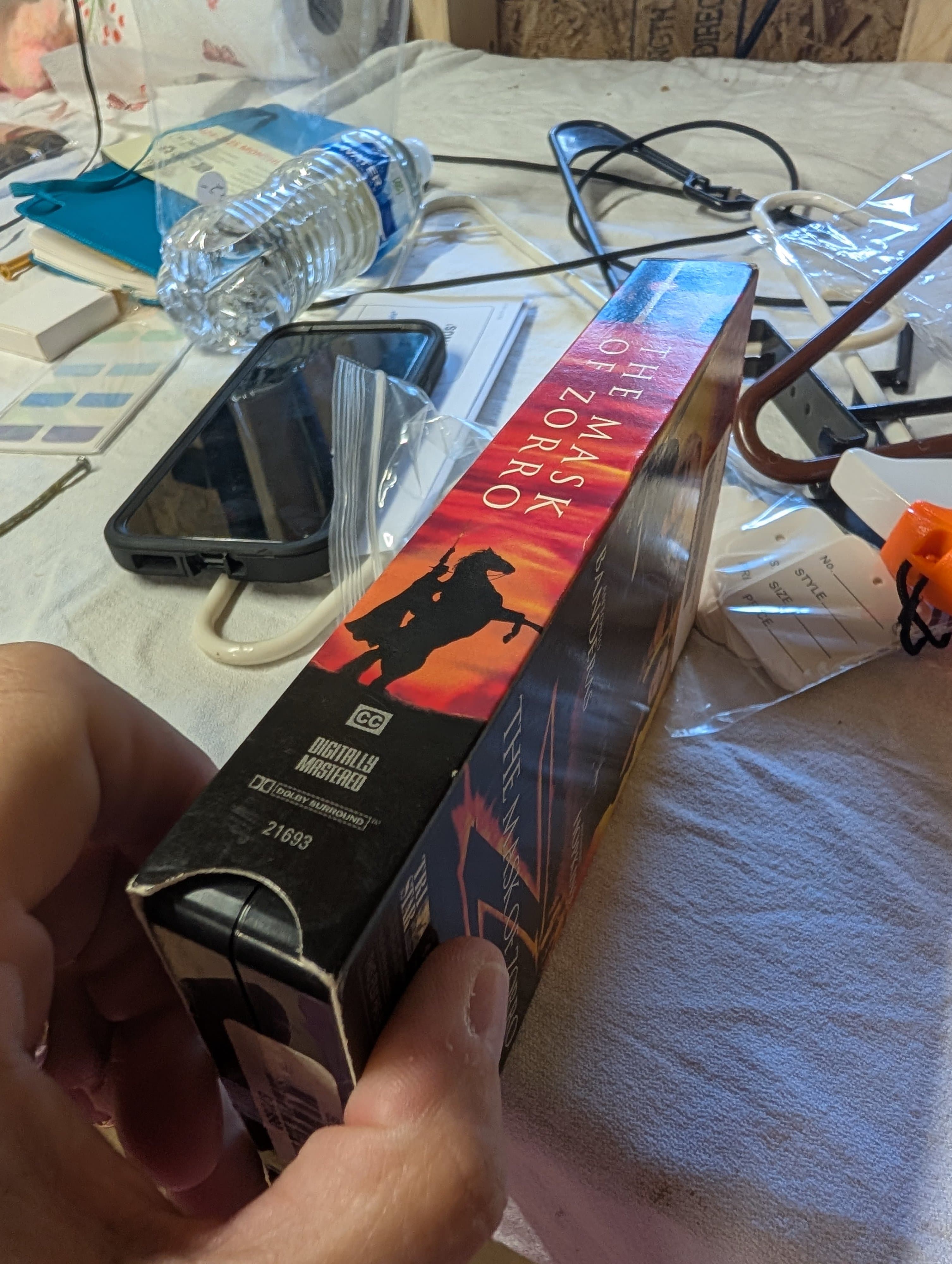 The Mask of Zorro VHS 1998 TriStar - Thumbnail 2