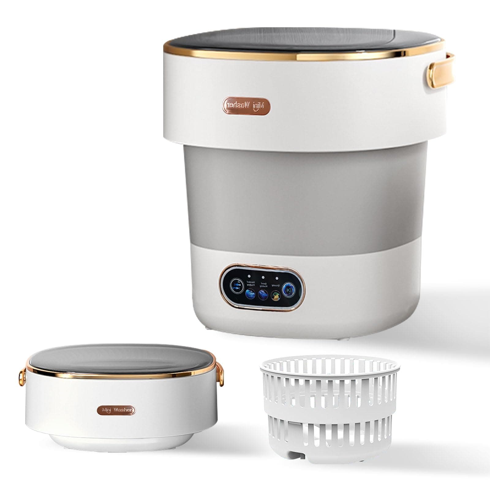 Foldable Mini Washing Machine Portable Lightweight - Thumbnail 8