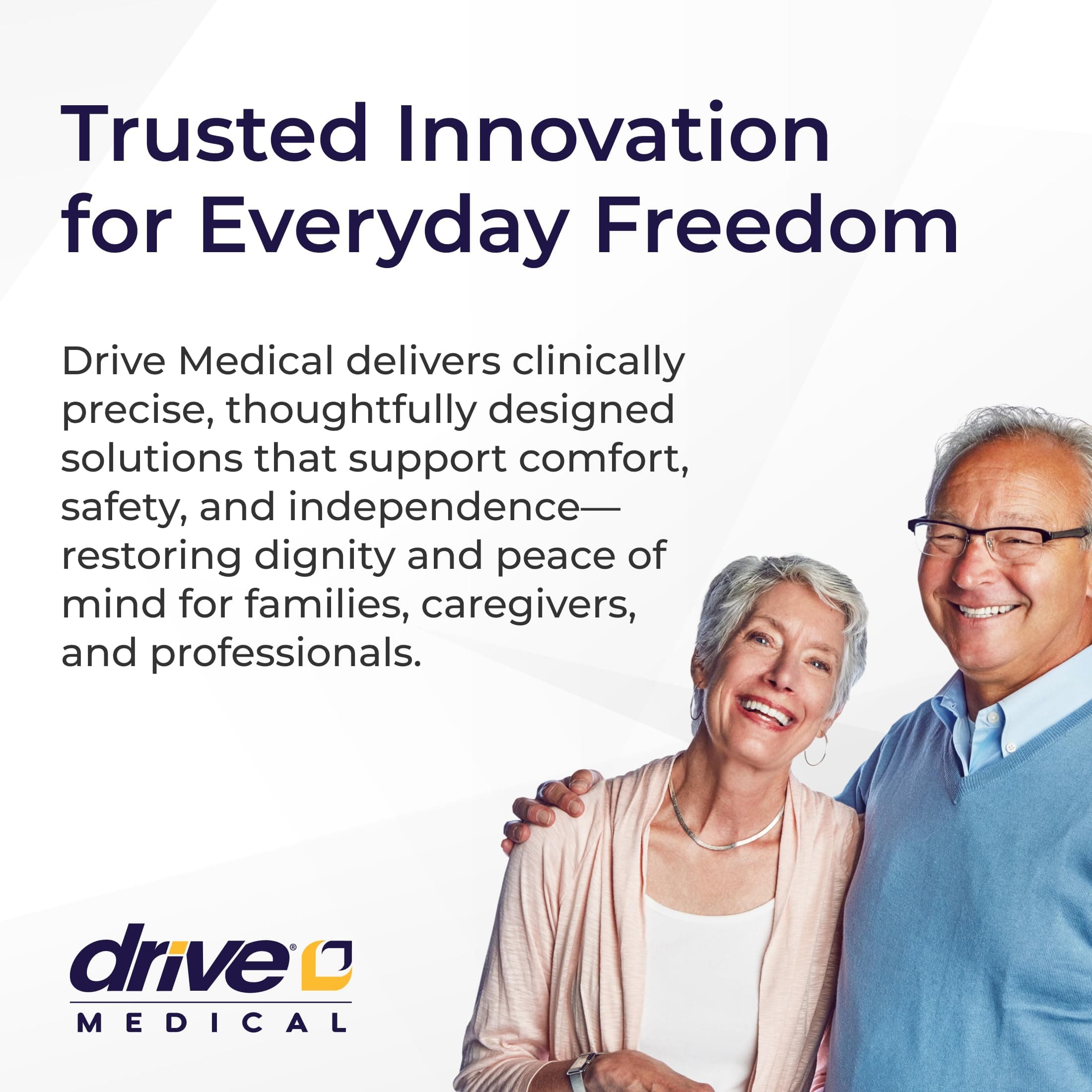 Drive Medical 2-in-1 Raised Toilet Seat with Removable Padded Arms - Elevated Bathroom Safety Support - Secure Locking Attachment - Easy Height Assistance - Durable Plastic Construction - Thumbnail 9