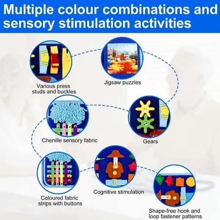 Sensory Activity Board for Dementia and Alzheimer's - Thumbnail 3