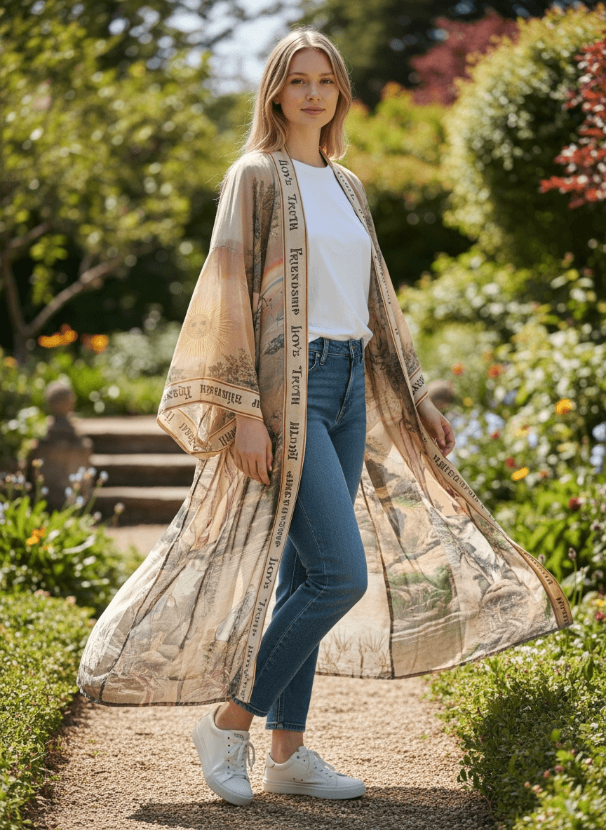 Market Of Stars Kimono - Thumbnail 2