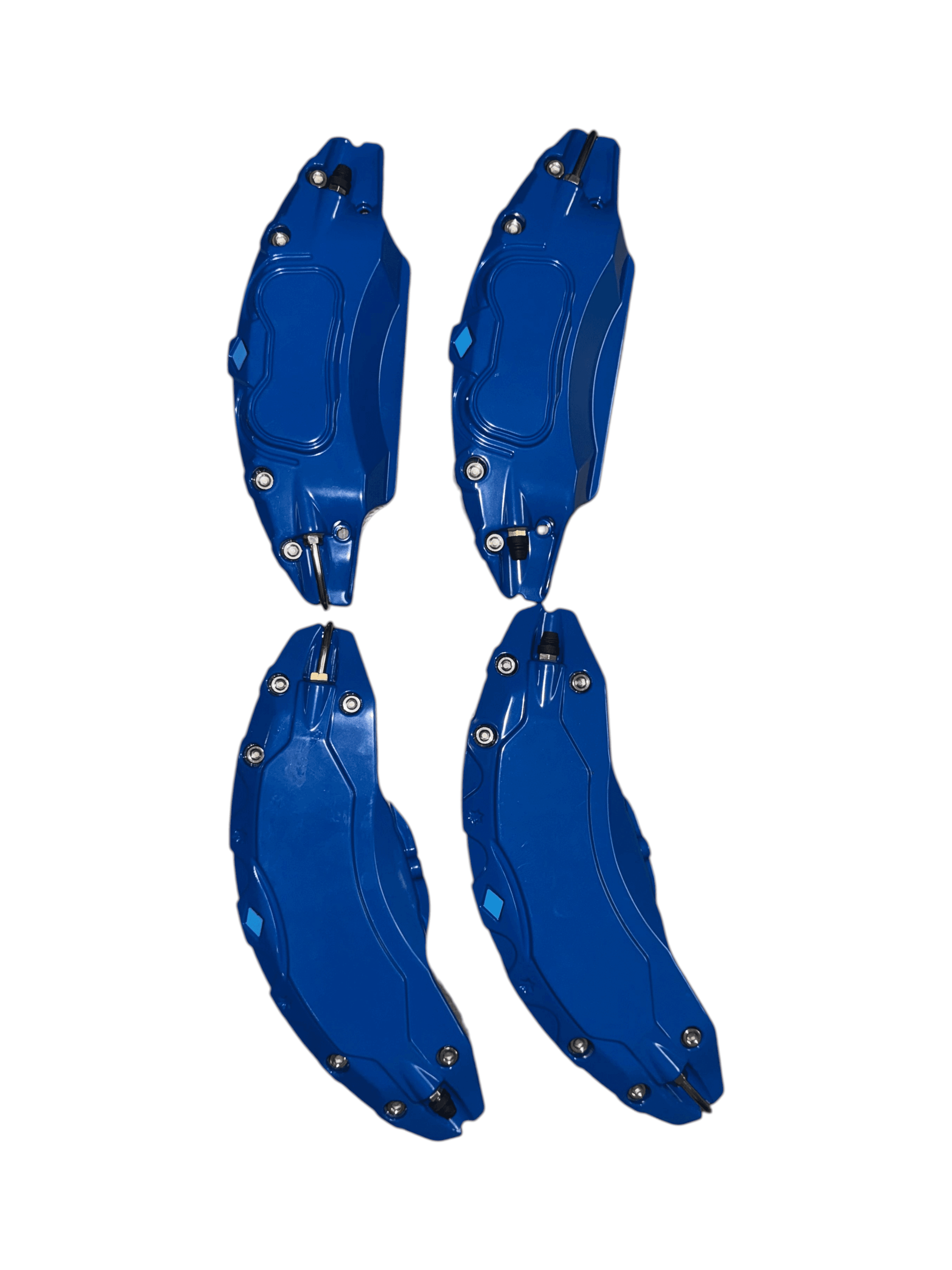 Tesla Model Y Blue Aluminum Alloy Brake Caliper Covers Set - Thumbnail 2