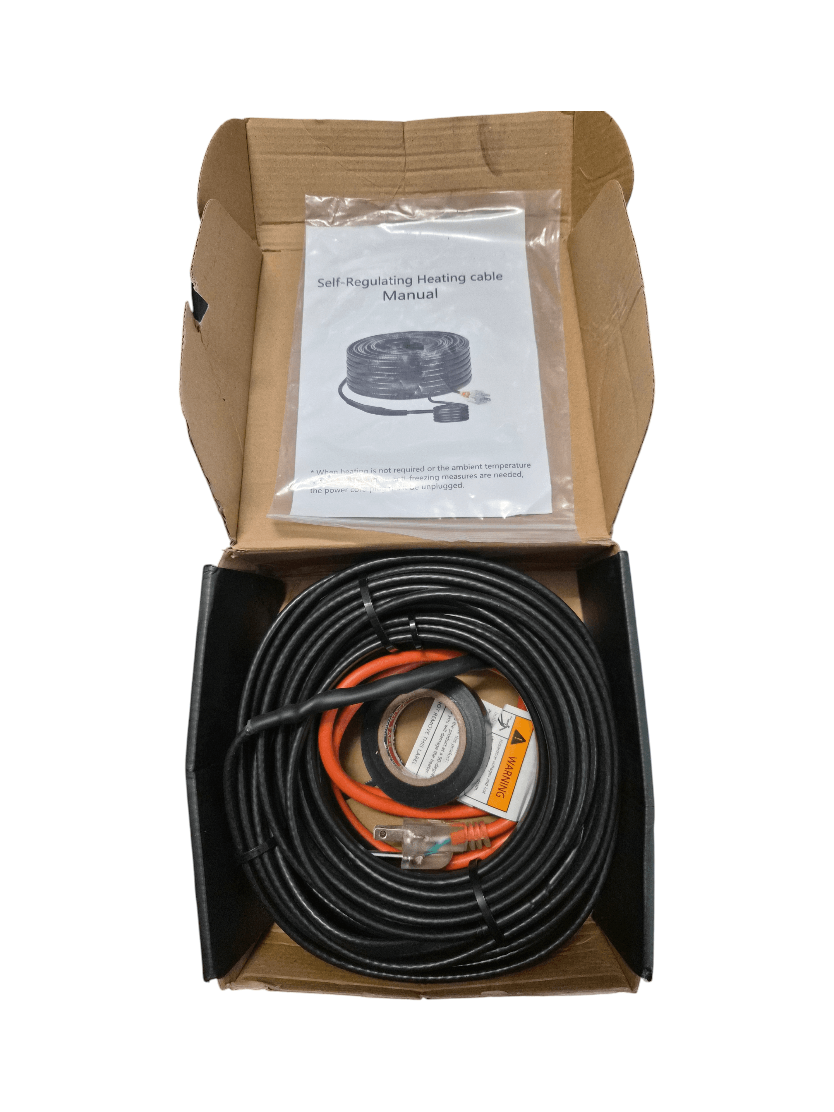 Self-Regulating Heating Cable 50ft - Thumbnail 2