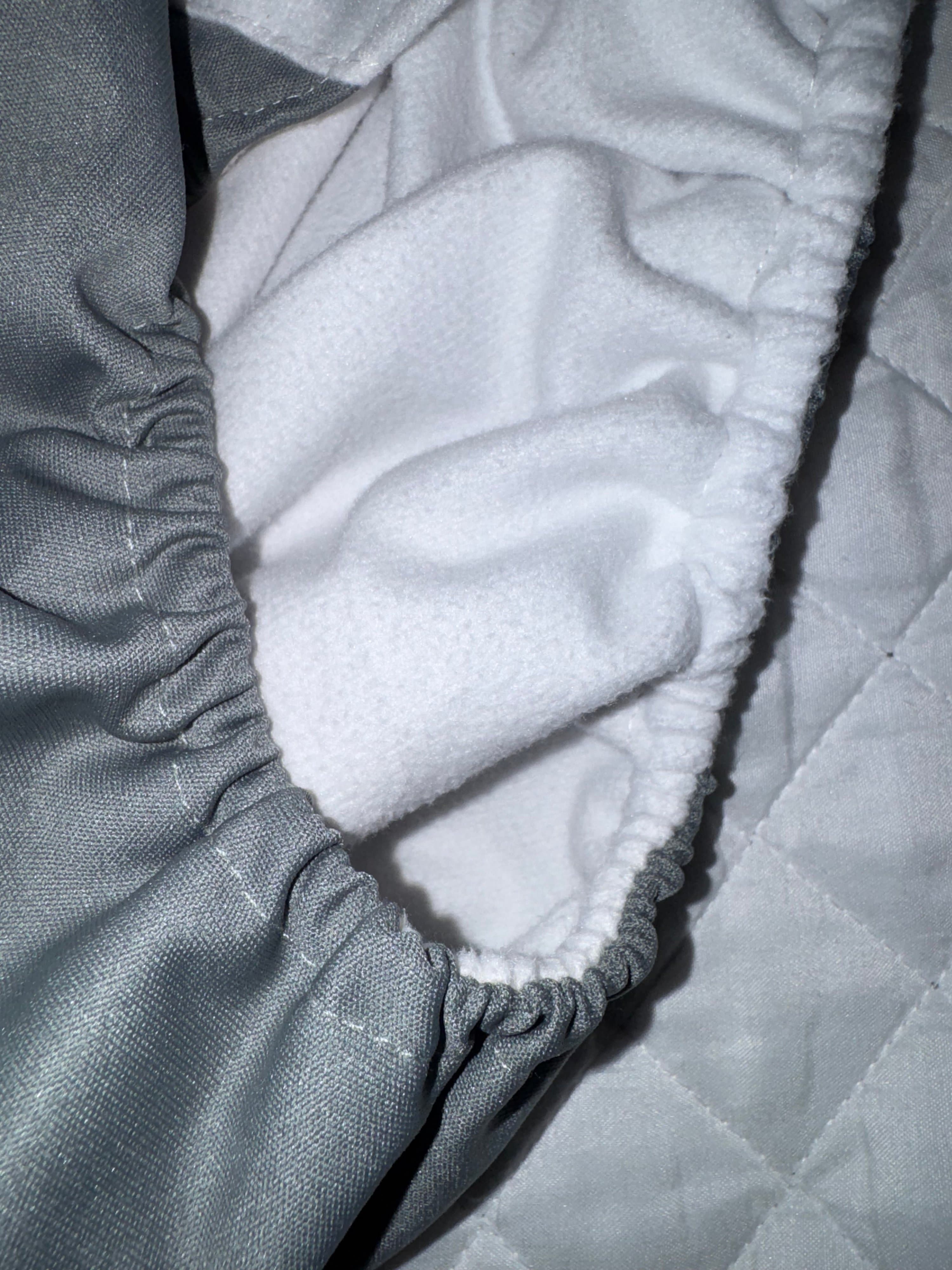 Gray Adult Cloth Diaper Leakproof - Thumbnail 13