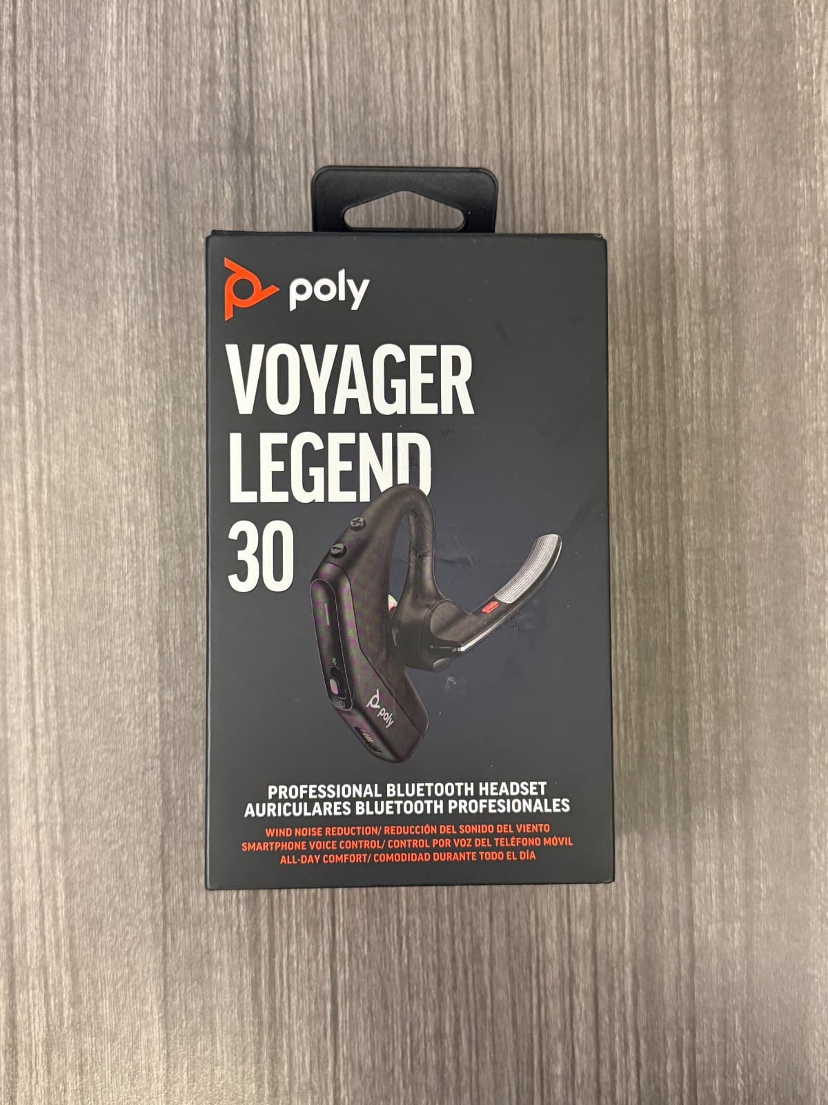 Poly Voyager Legend 30 Bluetooth Headset WindSmart USB-C iPhone iPad - Thumbnail 2