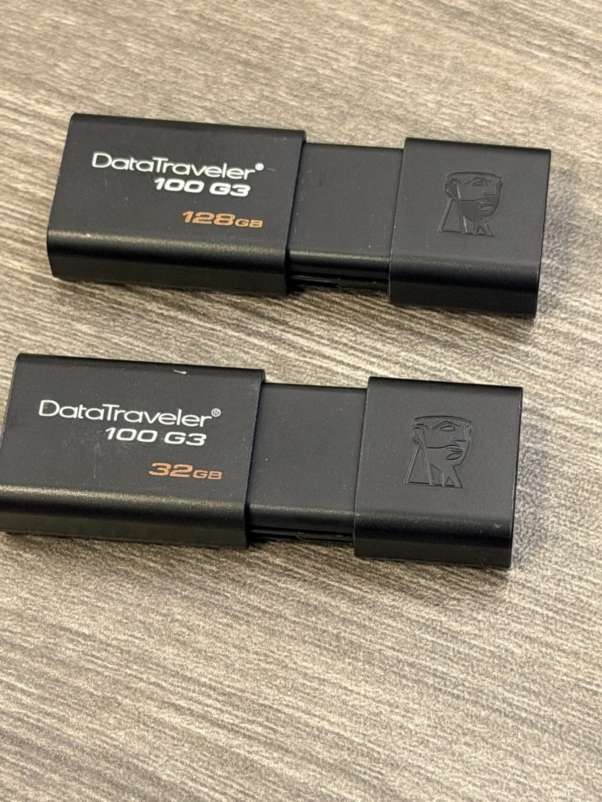 Lot of 5 Kingston USB Flash Drives 288GB Total DataTraveler 100 G3 128GB 64GB 32 - Thumbnail 2