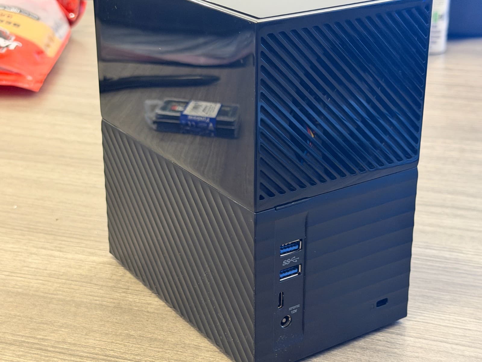 WD My Book Duo 8TB External Desktop Hard Drive RAID USB-C USB 3.0 Open Box - Thumbnail 4