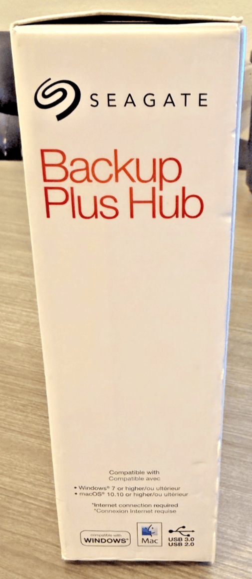Seagate Backup Plus Hub 4TB External Desktop Hard Drive USB 3.0 Open Box - Thumbnail 5