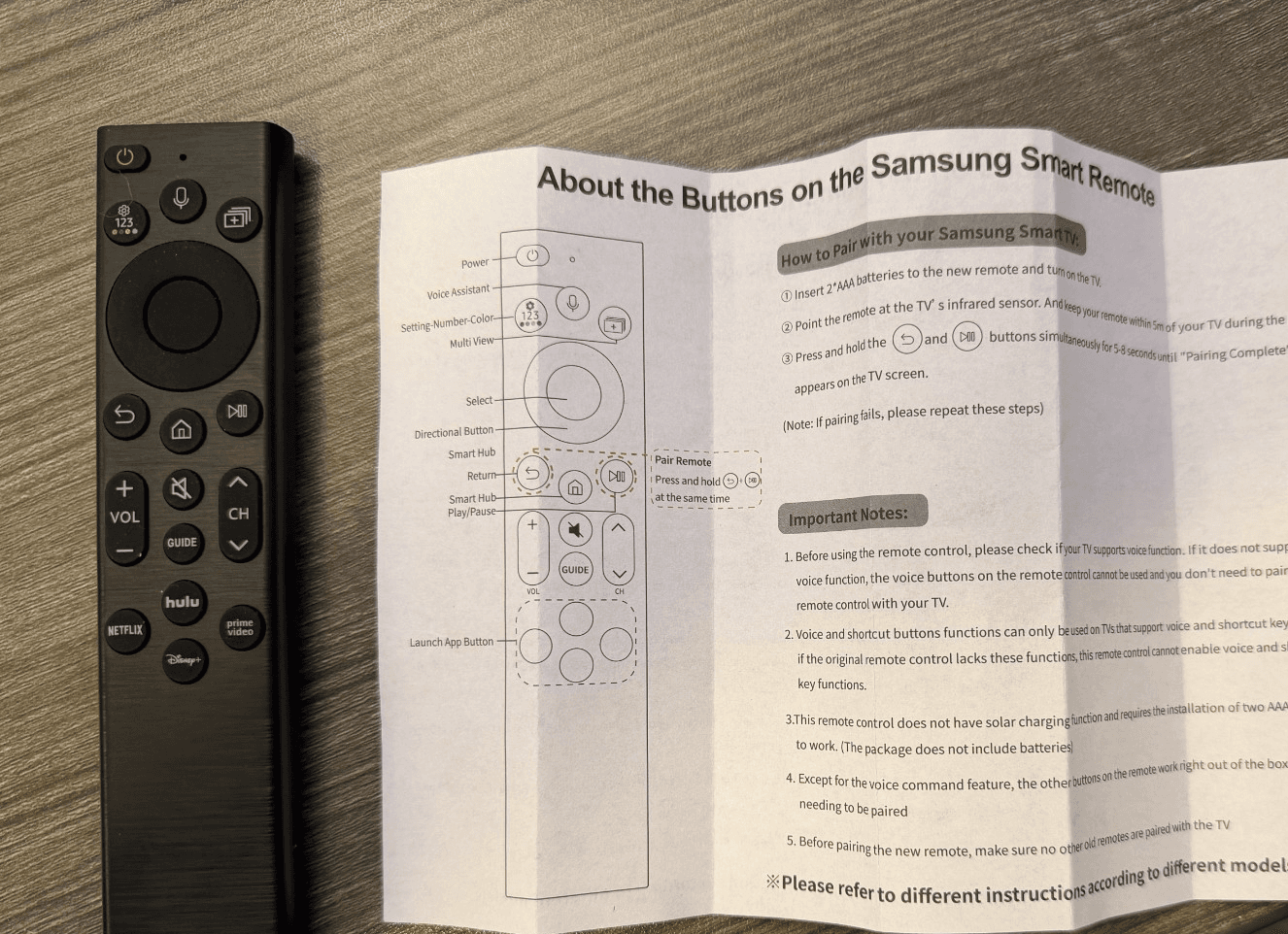 Samsung Smart TV Remote Replacement - Thumbnail 3
