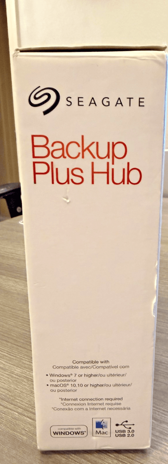 Seagate Backup Plus Hub 10TB Desktop External Hard Drive USB 3.0 Open Box - Thumbnail 3