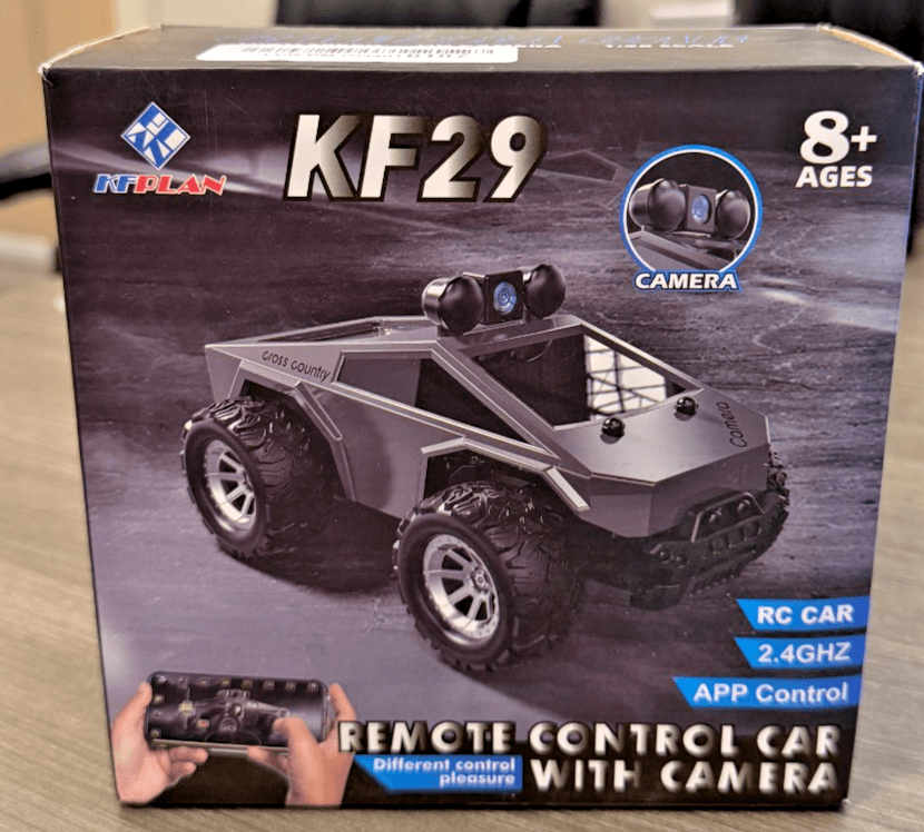 KF29 RC Camera Car 2.4GHz Remote Control App Control 2 Batteries Open Box - Thumbnail 2