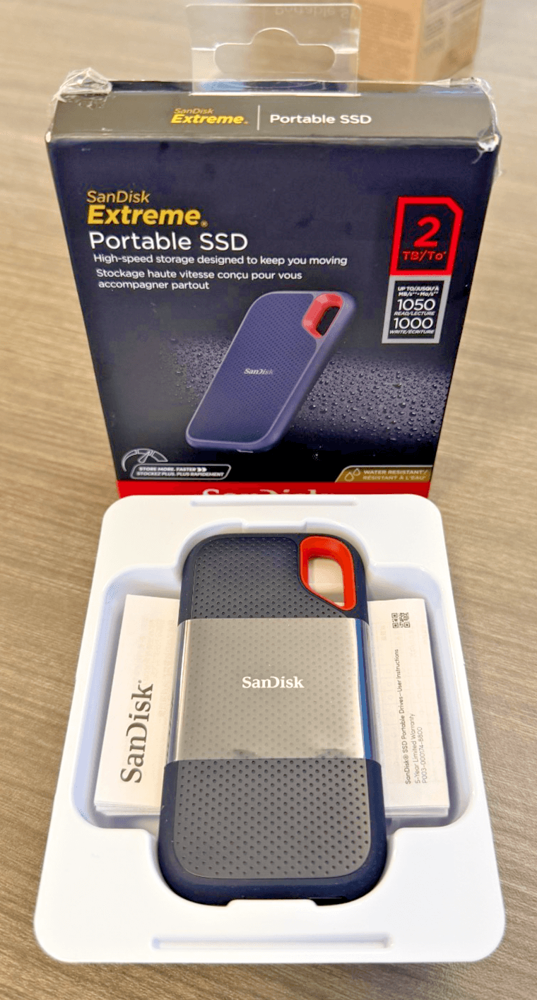 SanDisk Extreme Portable SSD - 2 TB - Thumbnail 3