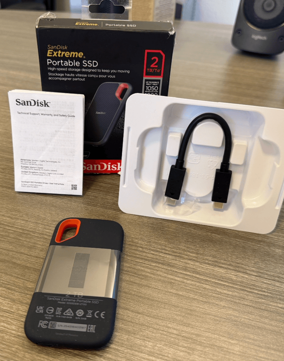 SanDisk Extreme Portable SSD - 2 TB - Thumbnail 2