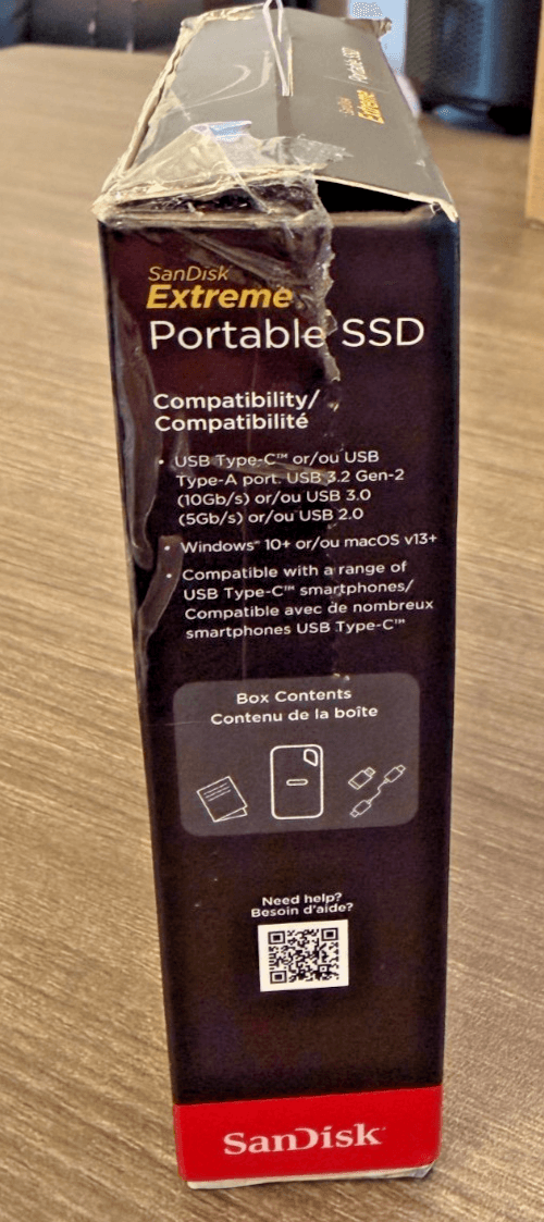 SanDisk Extreme Portable SSD - 2 TB - Thumbnail 6