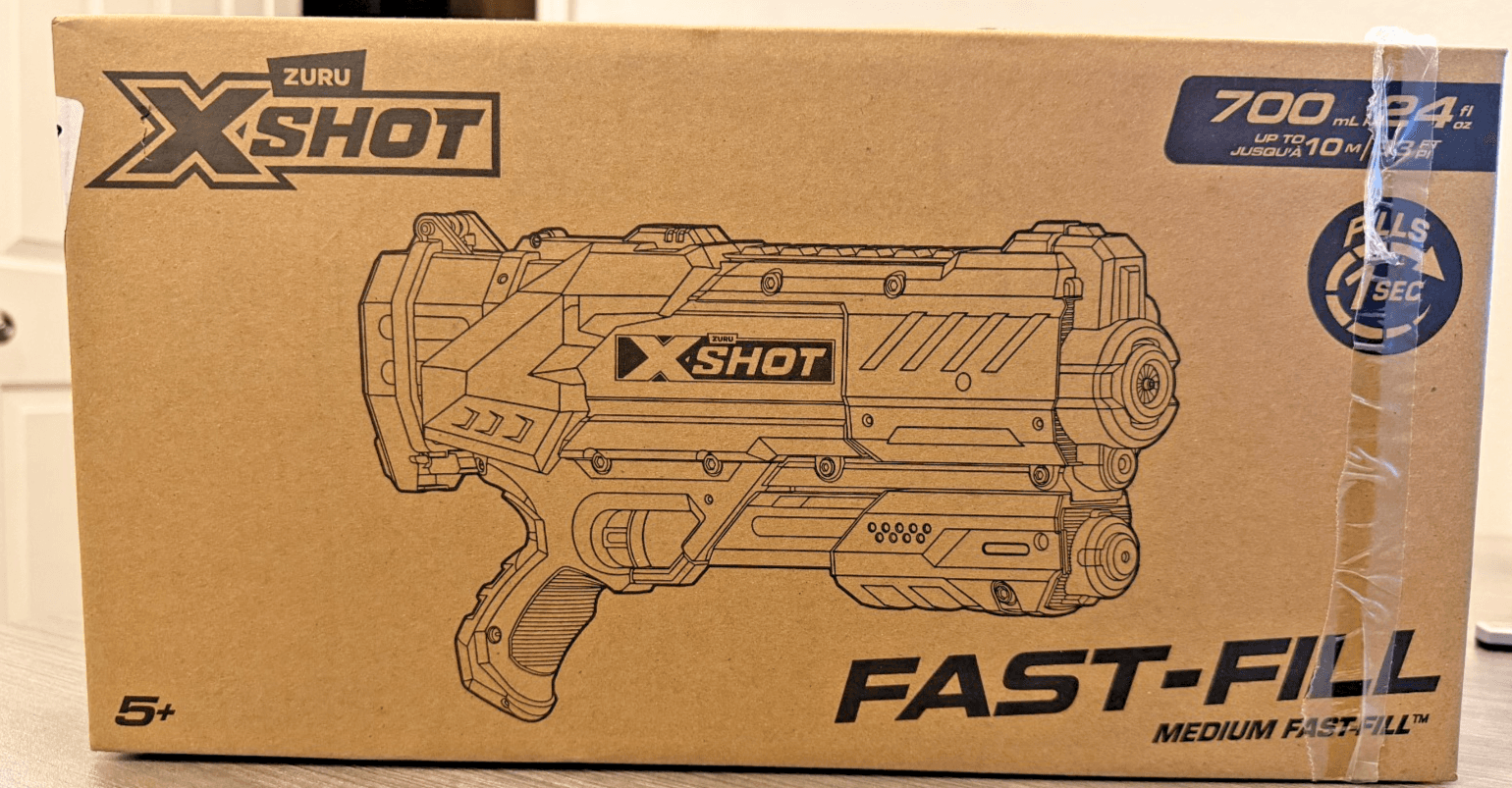 ZURU X-Shot Fast-Fill Water Blaster 700mL 24oz Toy Water Gun Open Box - Thumbnail 2