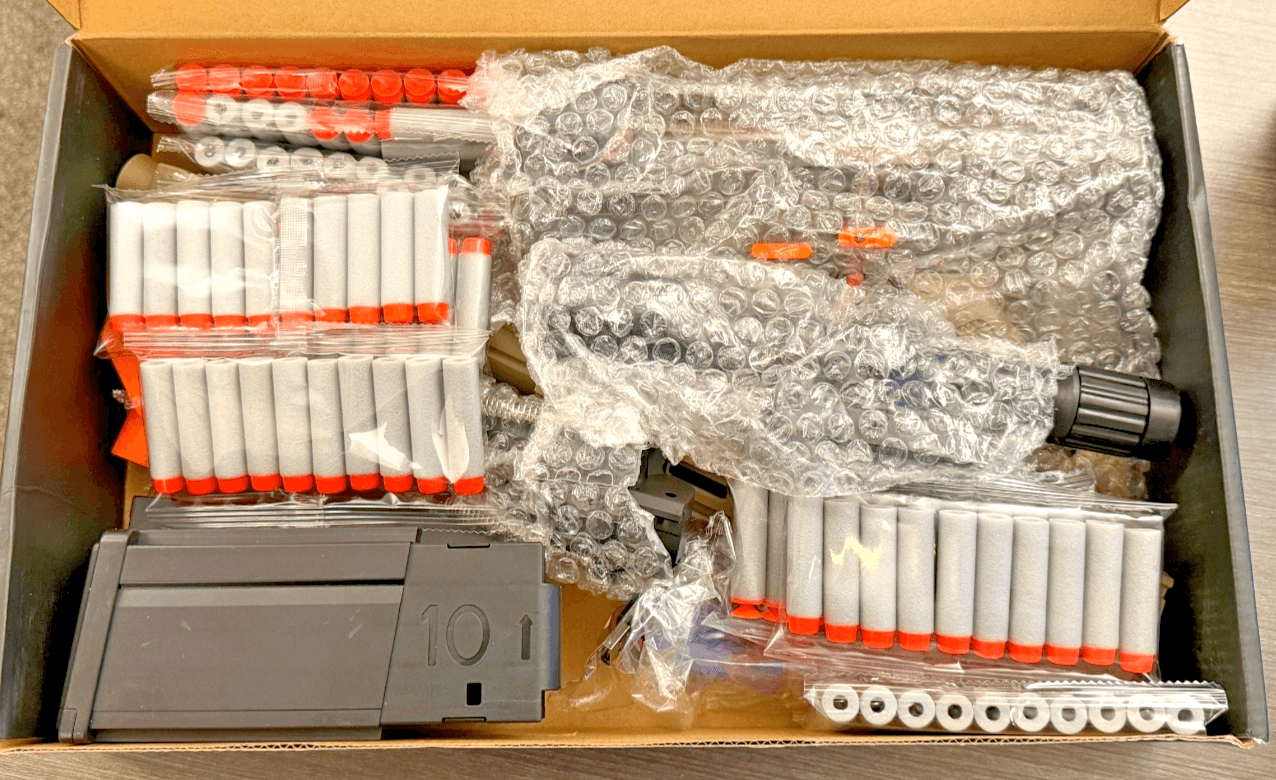 Barrett Style Electric Foam Dart Blaster Toy Rifle Soft Bullet Open Box - Thumbnail 4