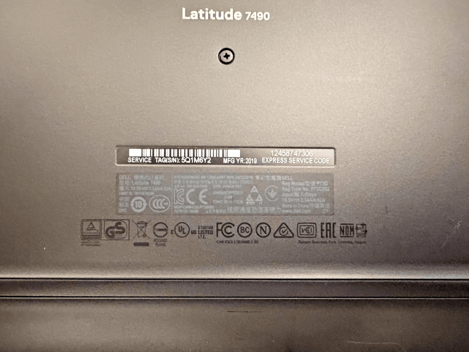 Dell Latitude 7490 14" Laptop i7-8650U 16GB RAM 512GB SSD Windows 11 - Thumbnail 7