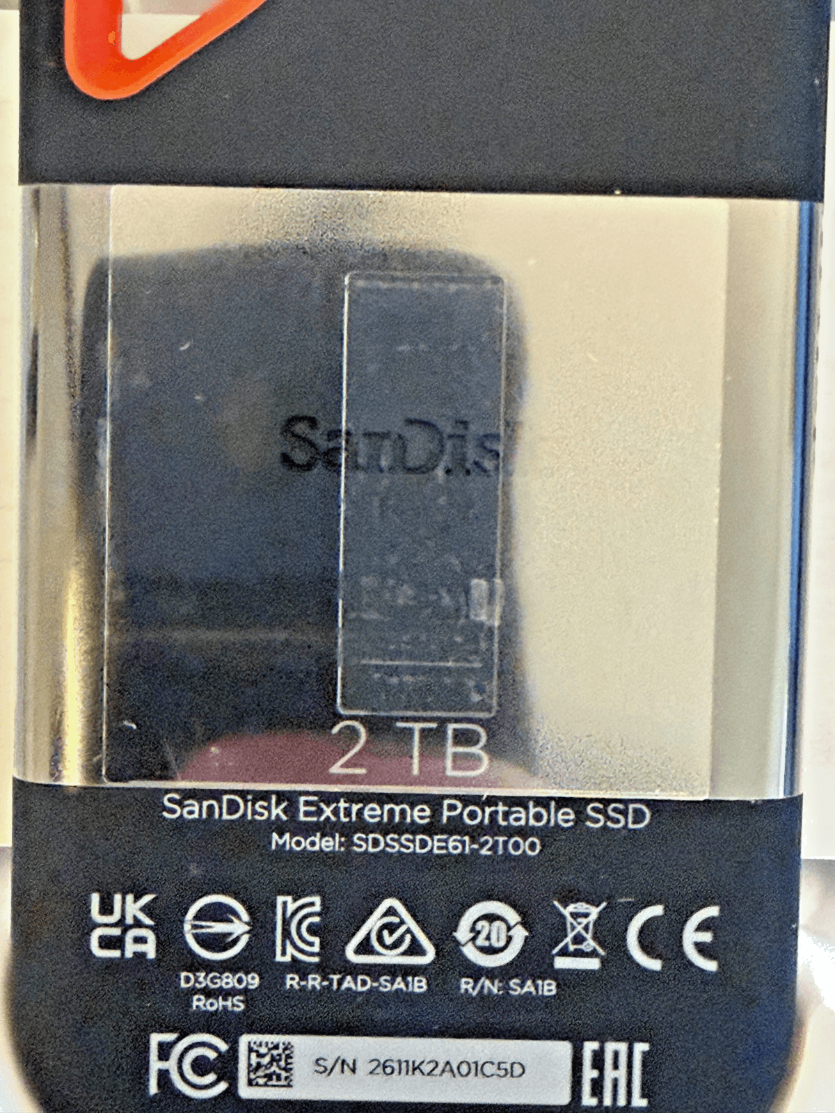 SanDisk Extreme Portable SSD - 2 TB - Thumbnail 4