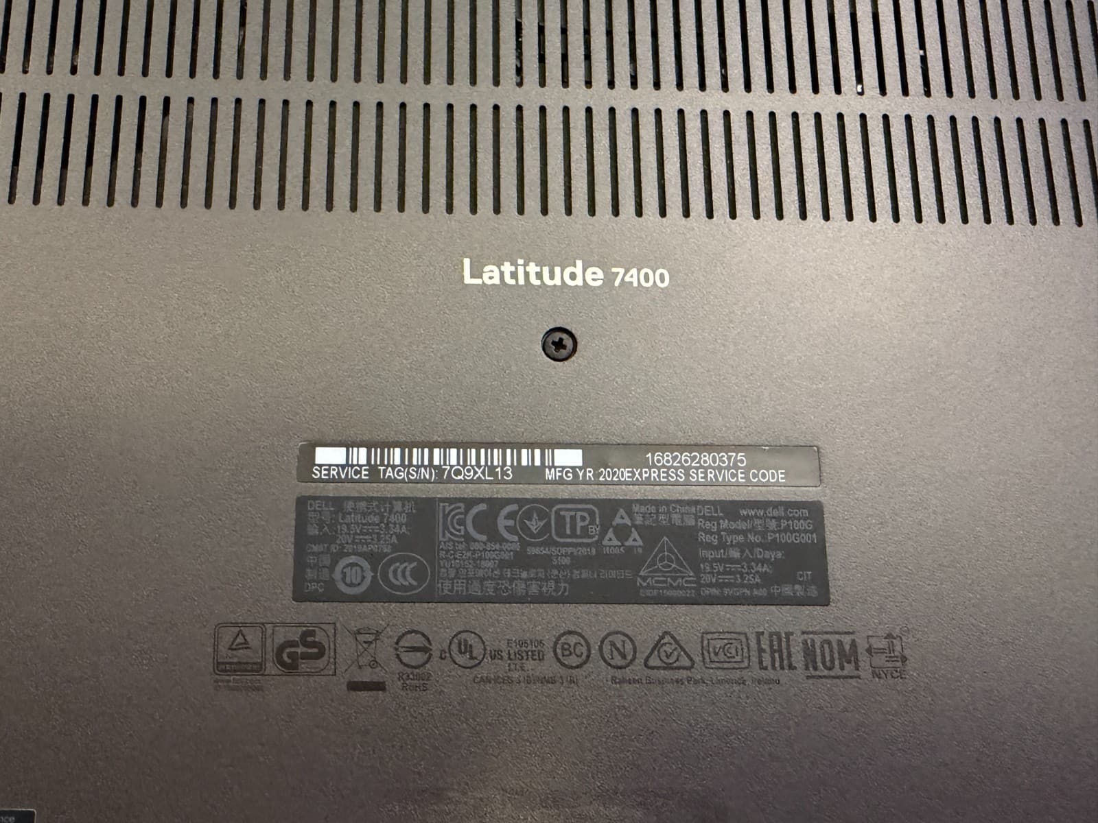 Dell Latitude 7400 14" Laptop i7-8665U 16GB 512GB SSD Win 11 Charger Box - Thumbnail 8