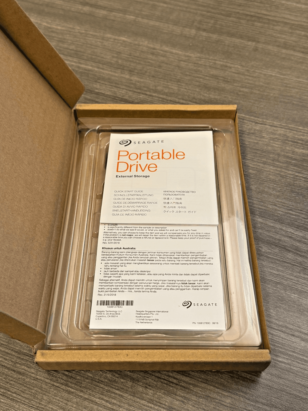 Seagate Portable Drive 2TB External Hard Drive USB 3.0 Open Box w/ Cable - Thumbnail 5
