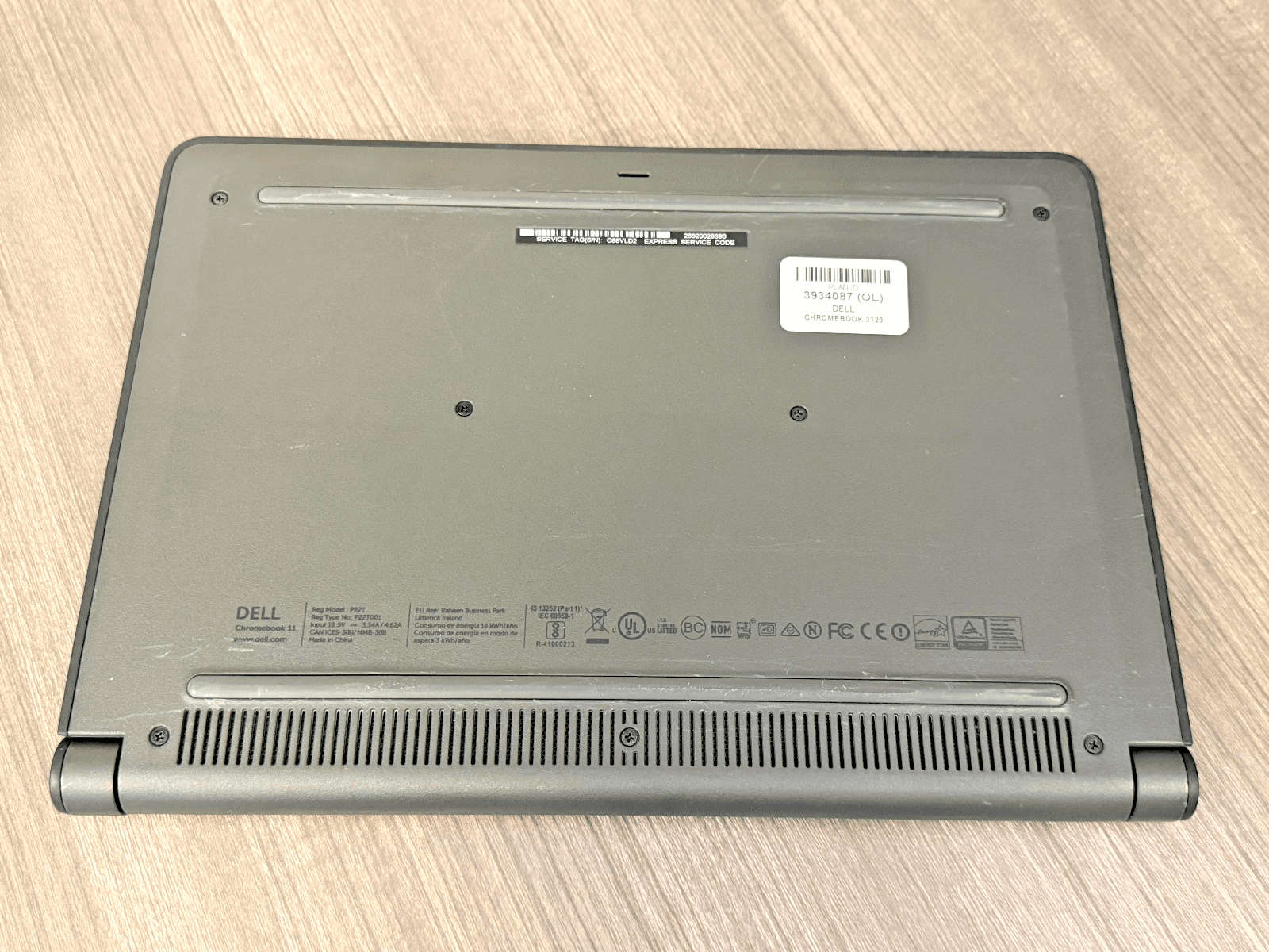 Dell Chromebook 11 3120 11.6" Intel Chrome OS Laptop Tested Working - Thumbnail 5