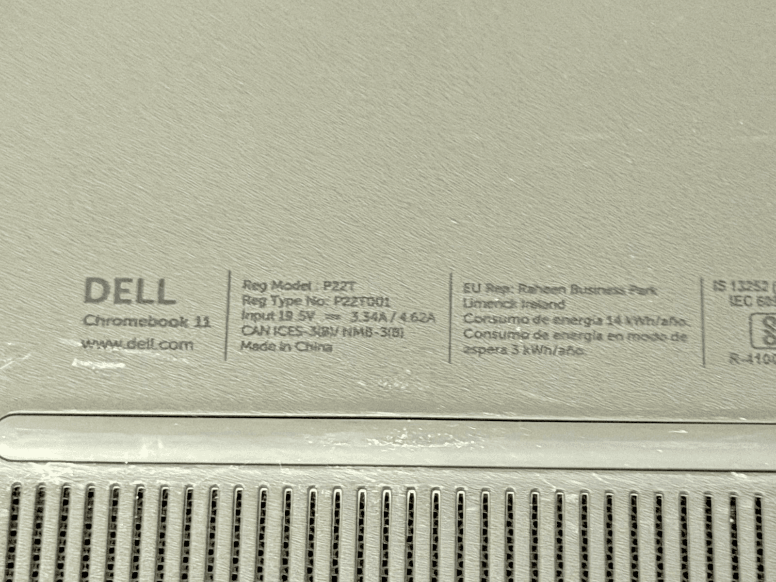 Dell Chromebook 11 3120 11.6" Intel Chrome OS Laptop Tested Working - Thumbnail 7
