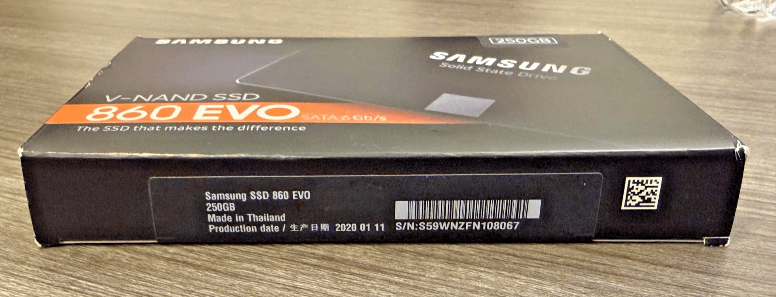Samsung 860 EVO 250GB 2.5" SATA III Internal SSD Open Box - Thumbnail 2