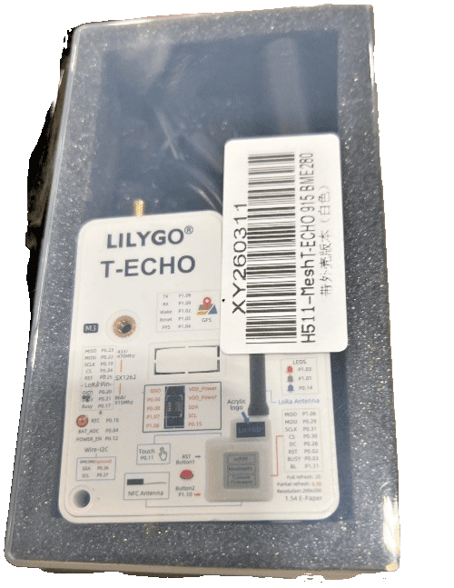 LILYGO T-Echo Meshtastic LoRa SX1262 Wireless Module 915MHz TTGO Development Boa - Thumbnail 2