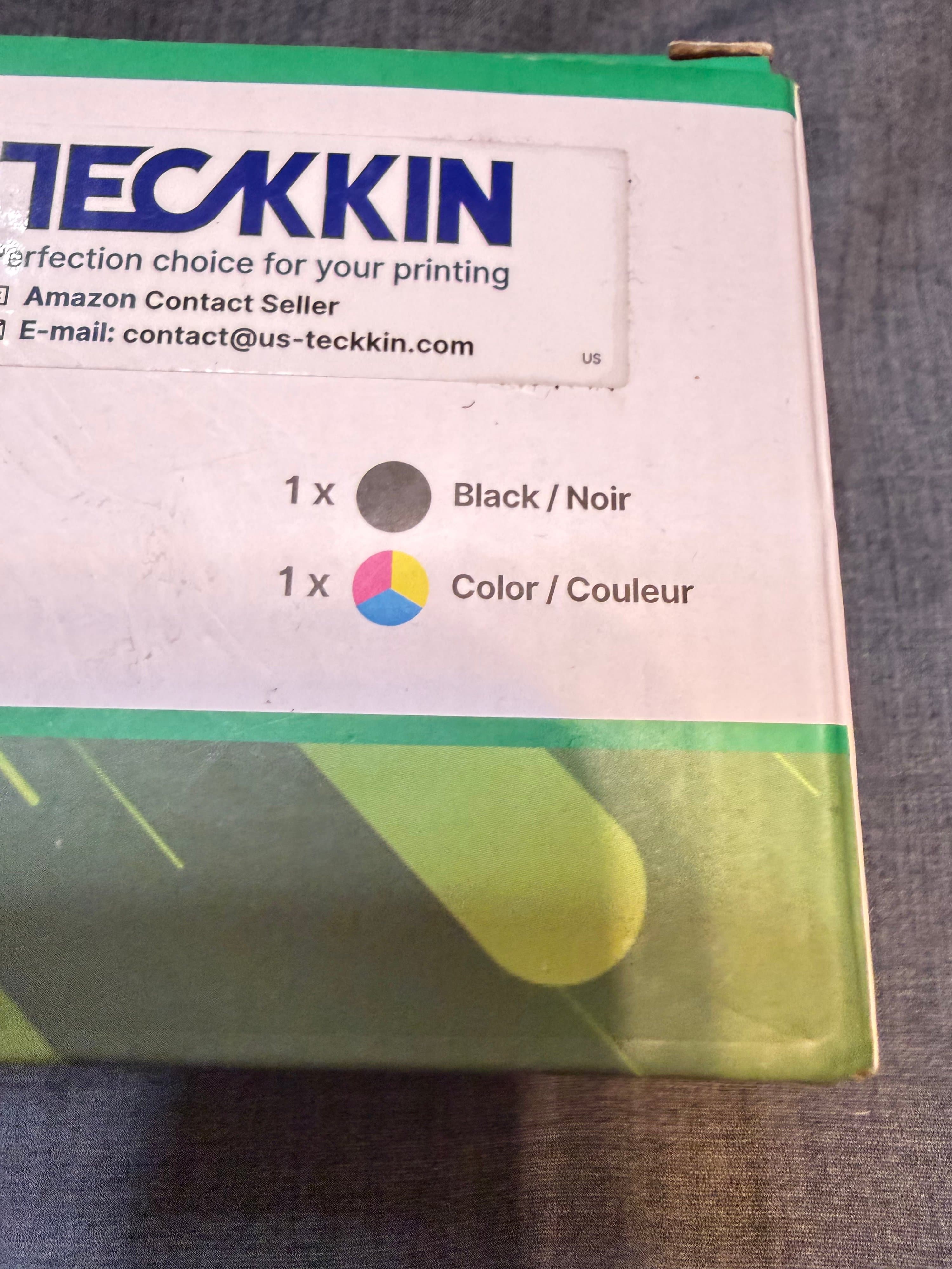 Teckkin HP 67XL Compatible Ink Cartridge 2-Pack Black Color - Thumbnail 2