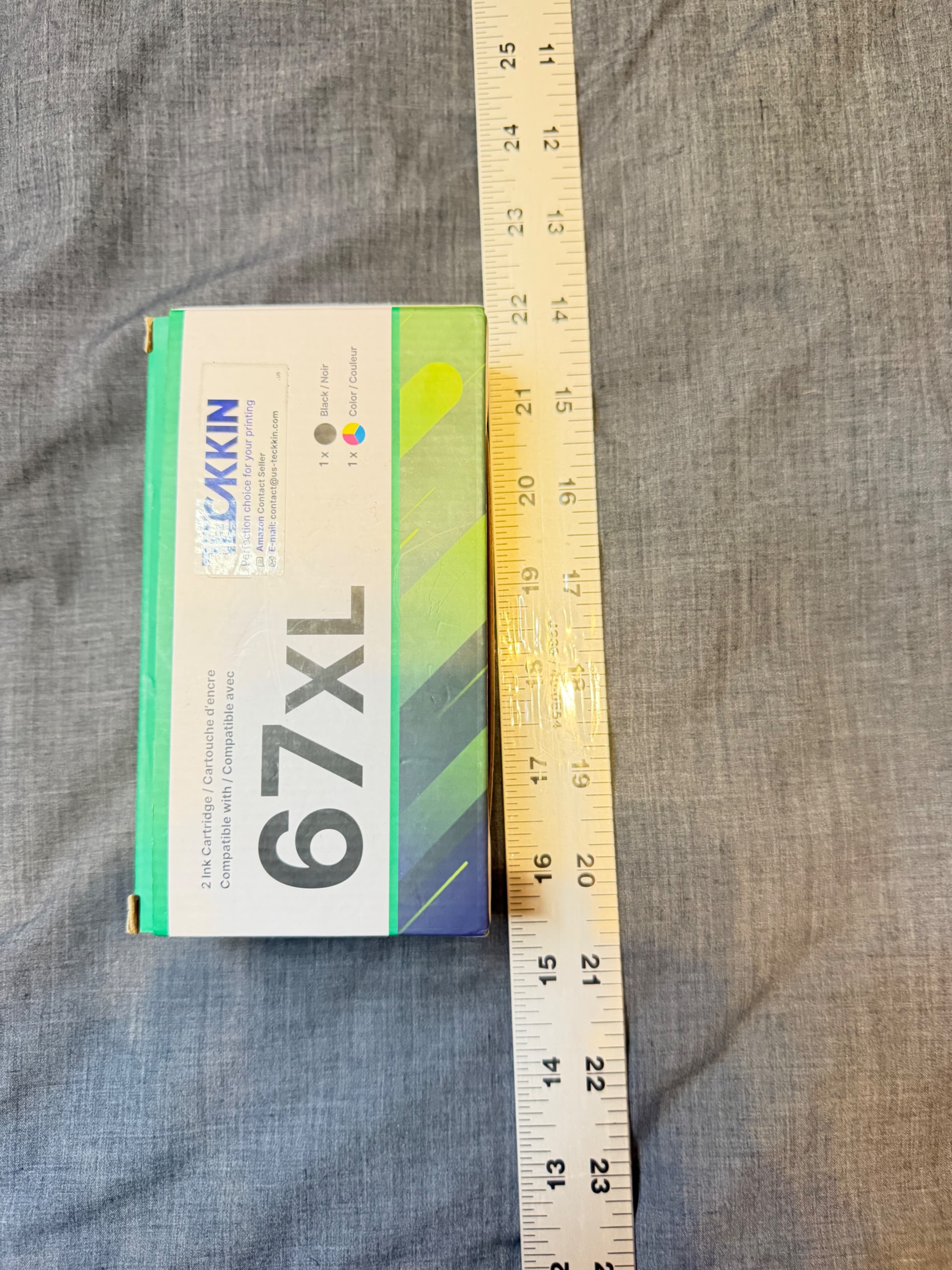 Teckkin HP 67XL Compatible Ink Cartridge 2-Pack Black Color - Thumbnail 7