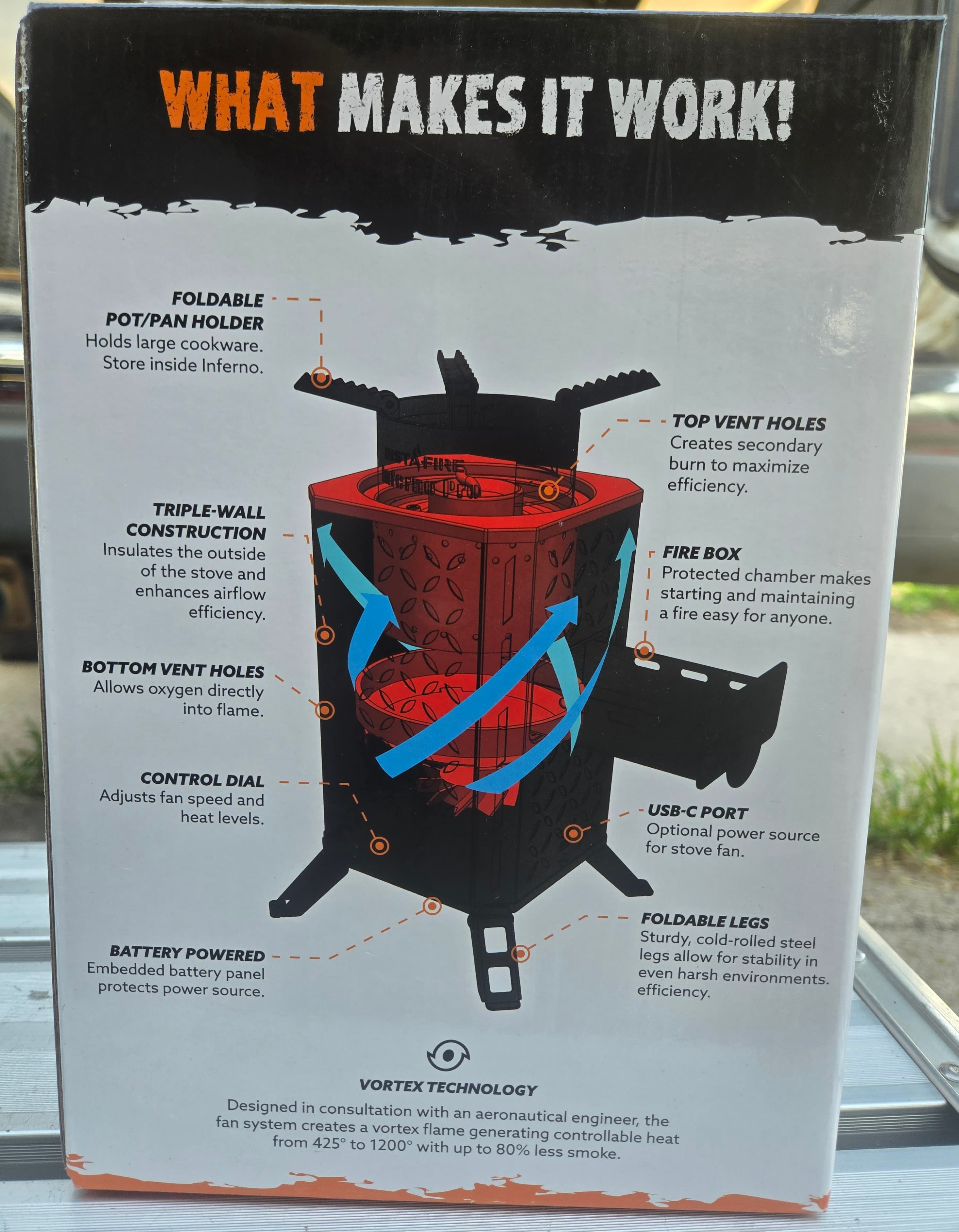 InstaFire Inferno Pro Outdoor Stove - Thumbnail 3