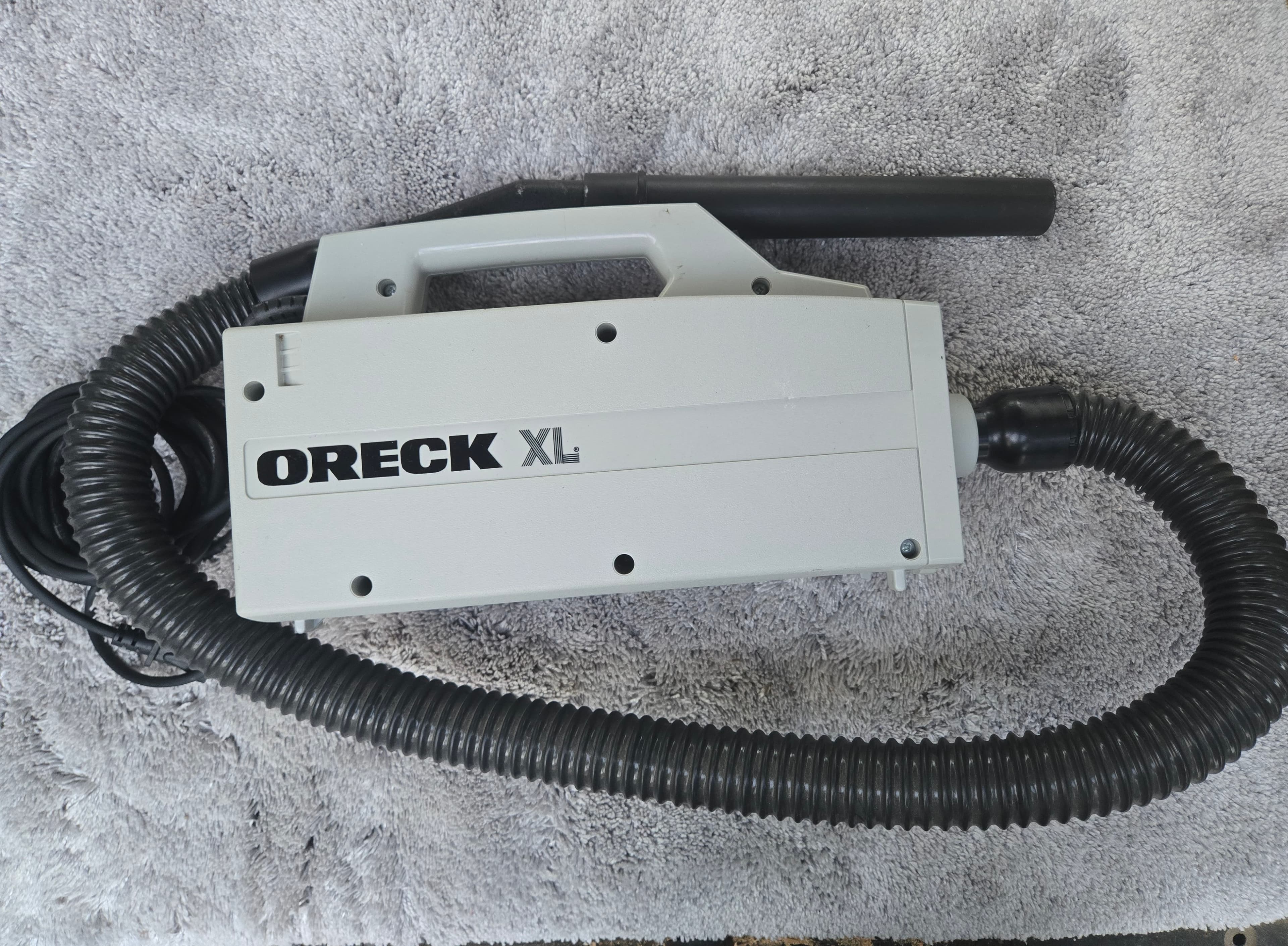Oreck XL Handheld Vacuum Cleaner with Hose Attachment