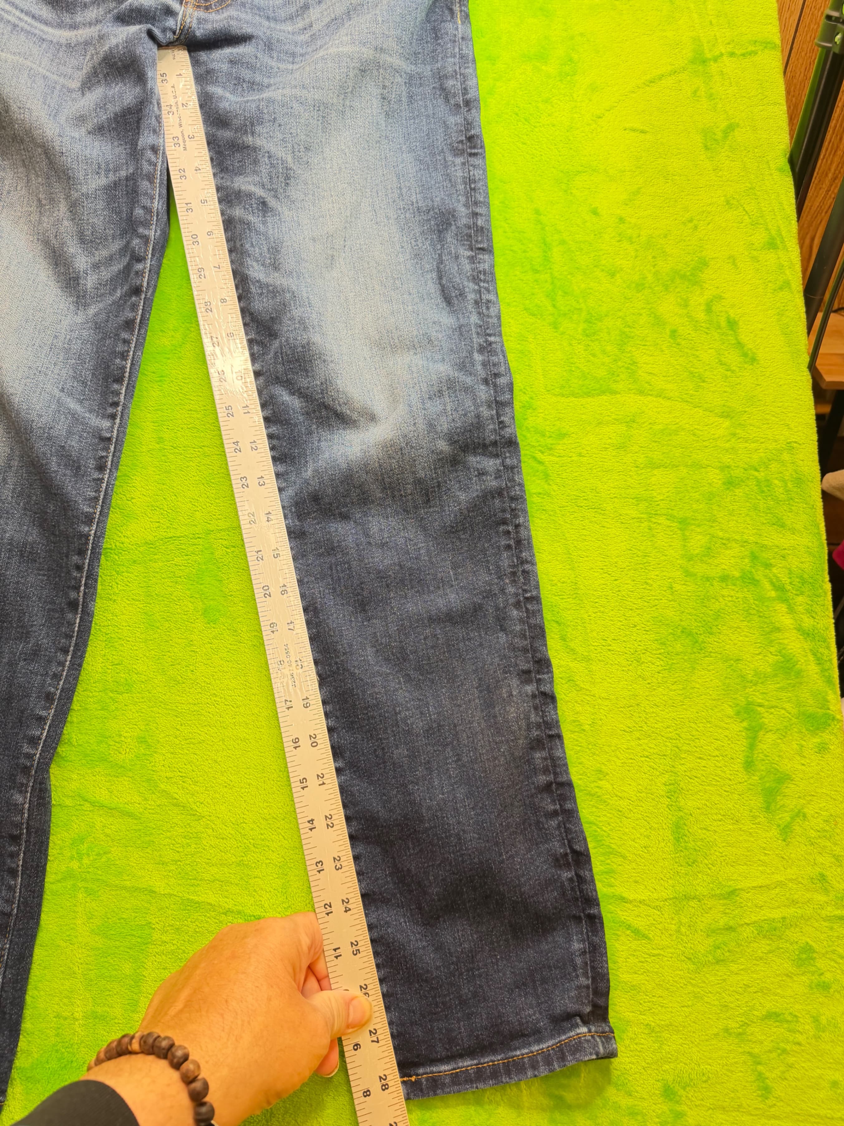 American Eagle AirFlex+ Temp Tech Jeans Mens 30x30 Med Wash - Thumbnail 6