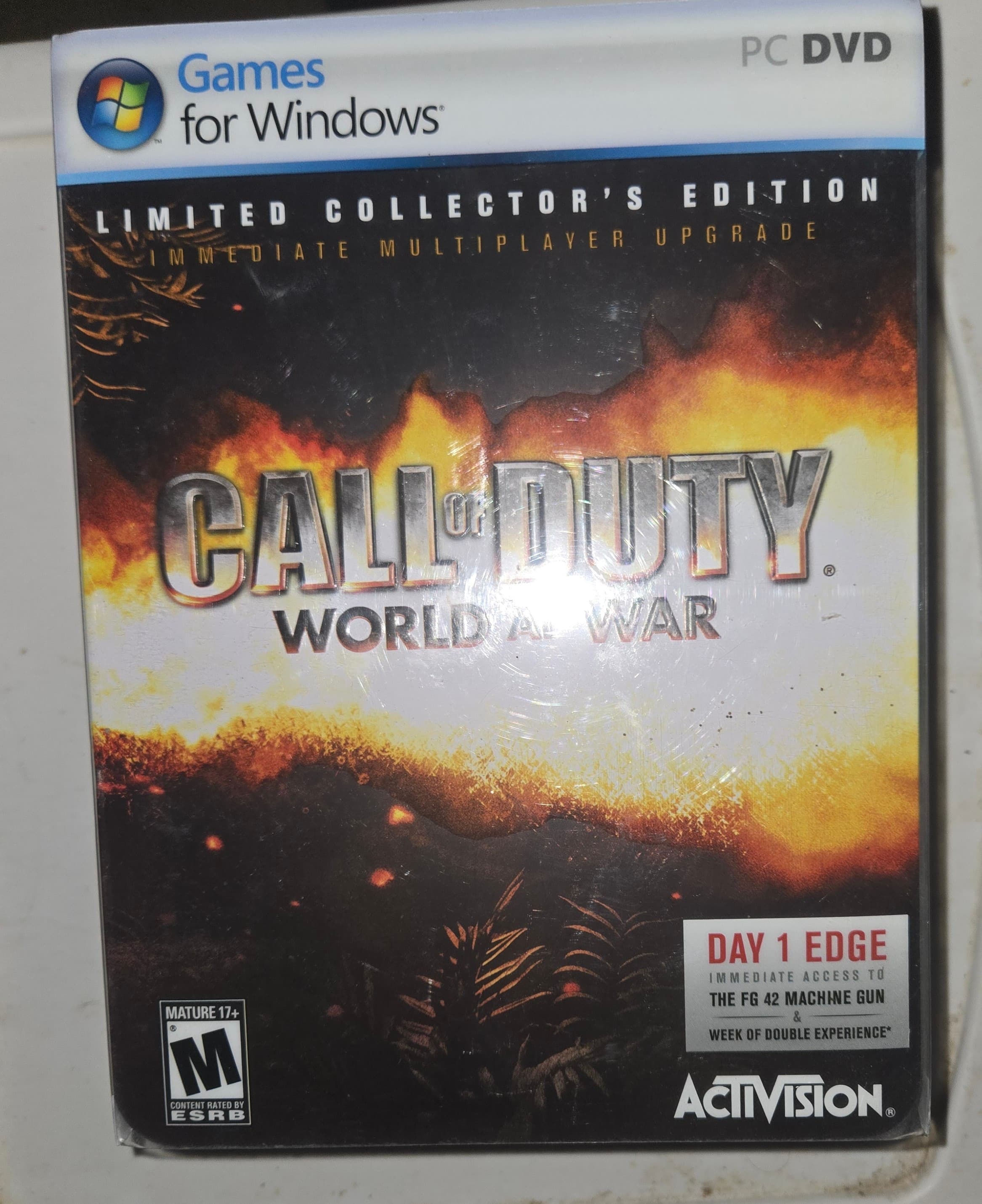 Call of Duty World at War Limited Collector's Edition PC DVD