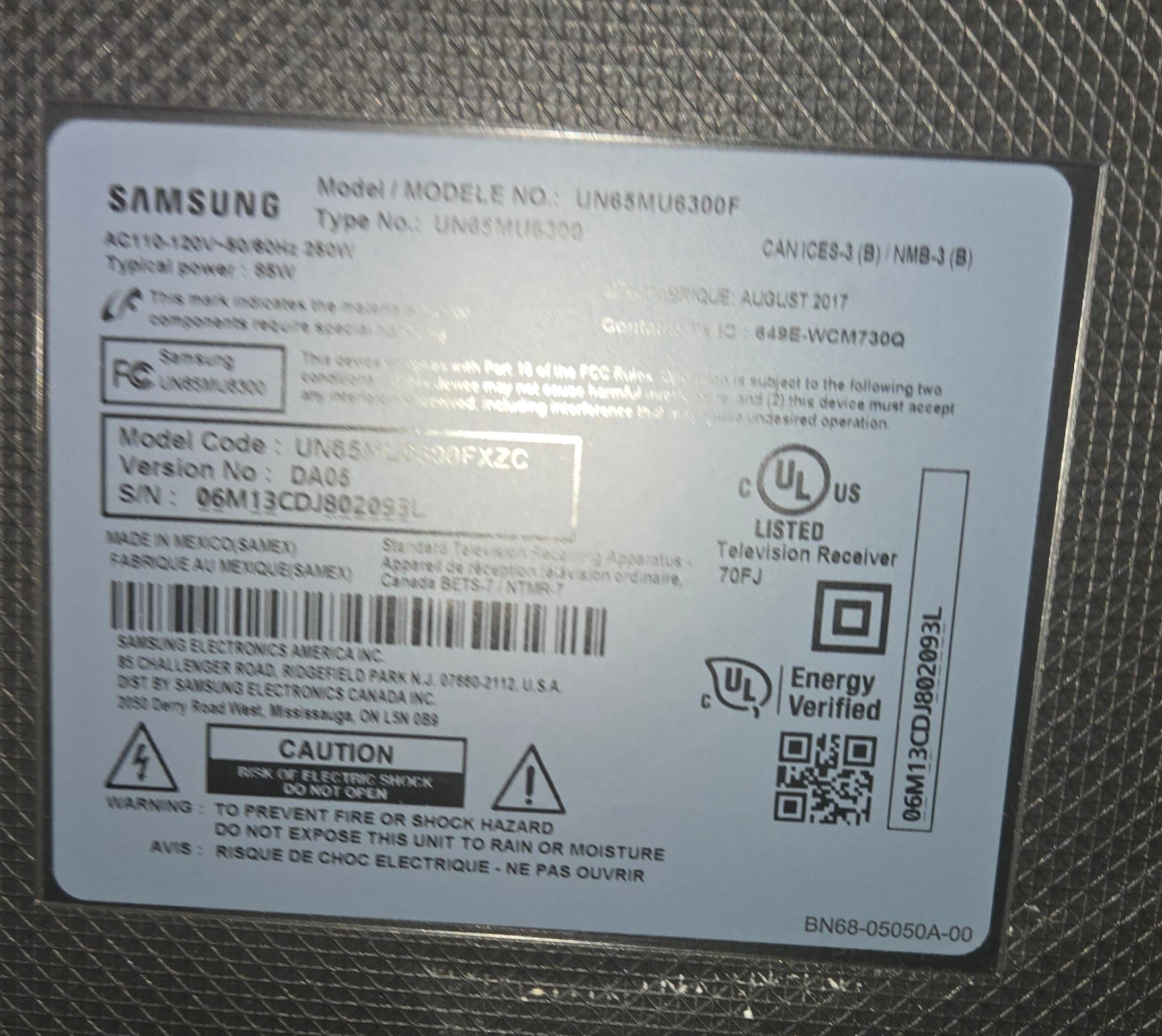 Samsung UN65MU6300F 65-Inch 4K UHD Smart TV - Thumbnail 2