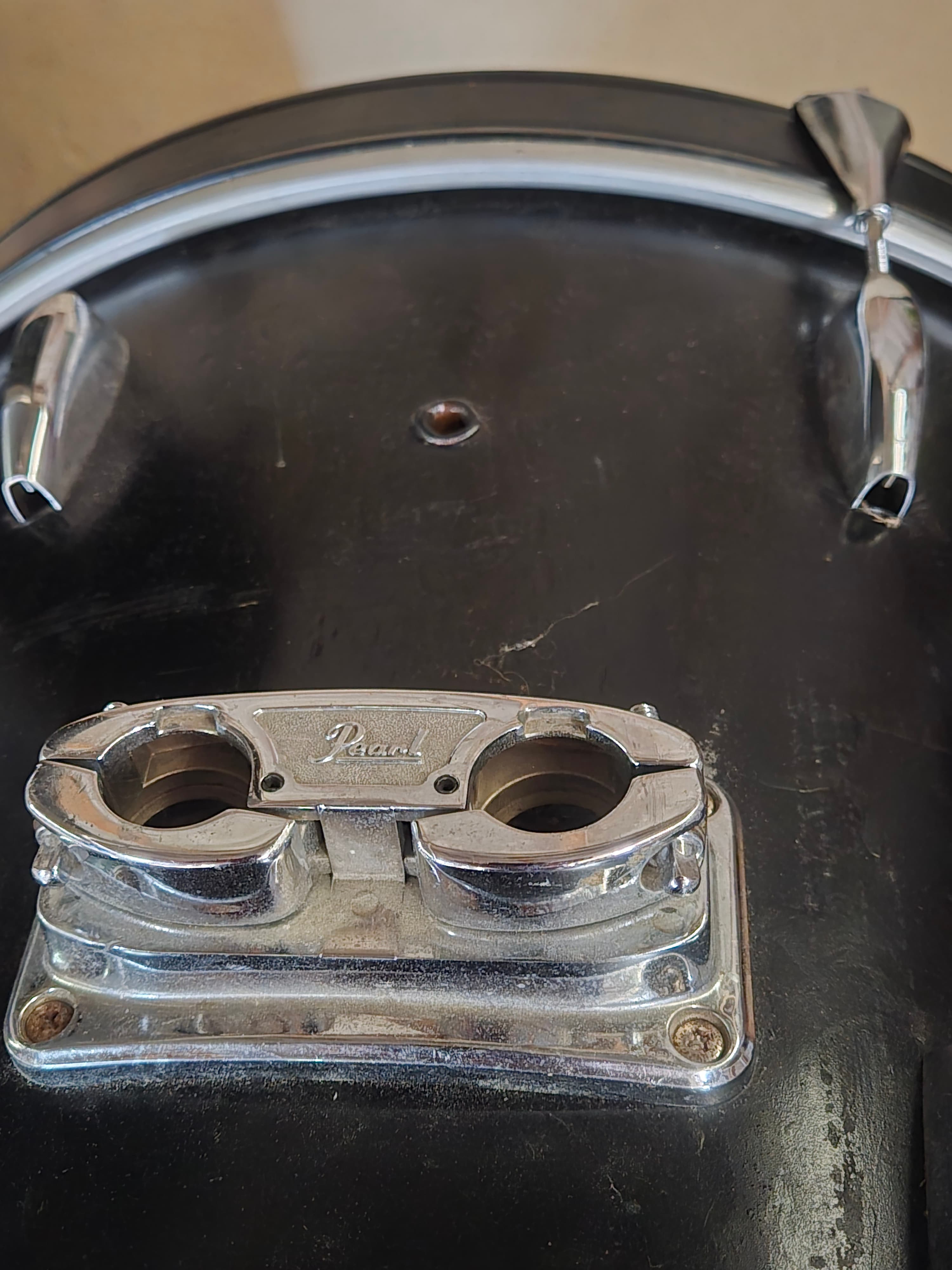 MP Drums Black Floor Tom with Chrome Hardware - Thumbnail 4