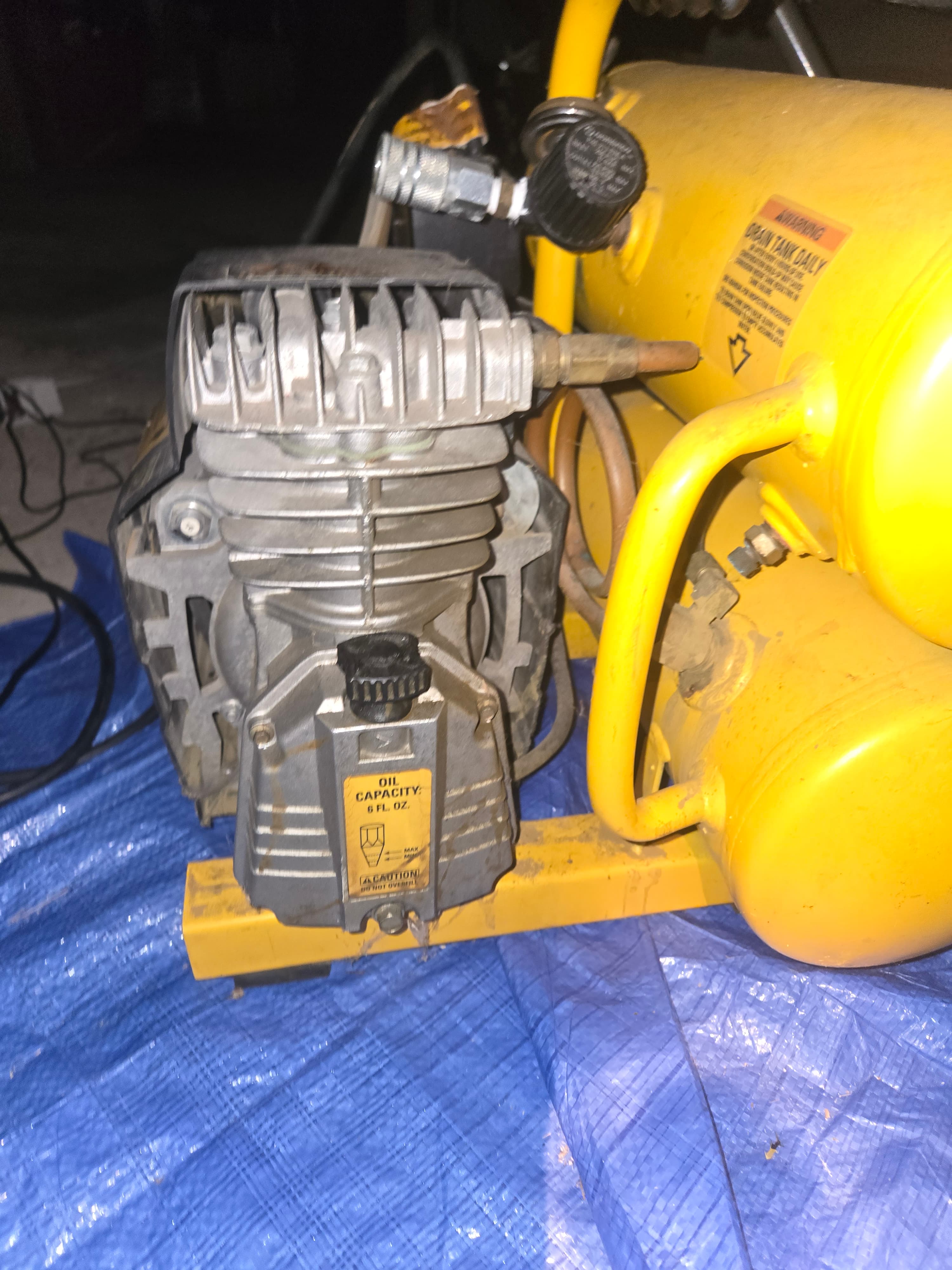DeWalt Emglo Air Compressor Twin Stack - Thumbnail 6