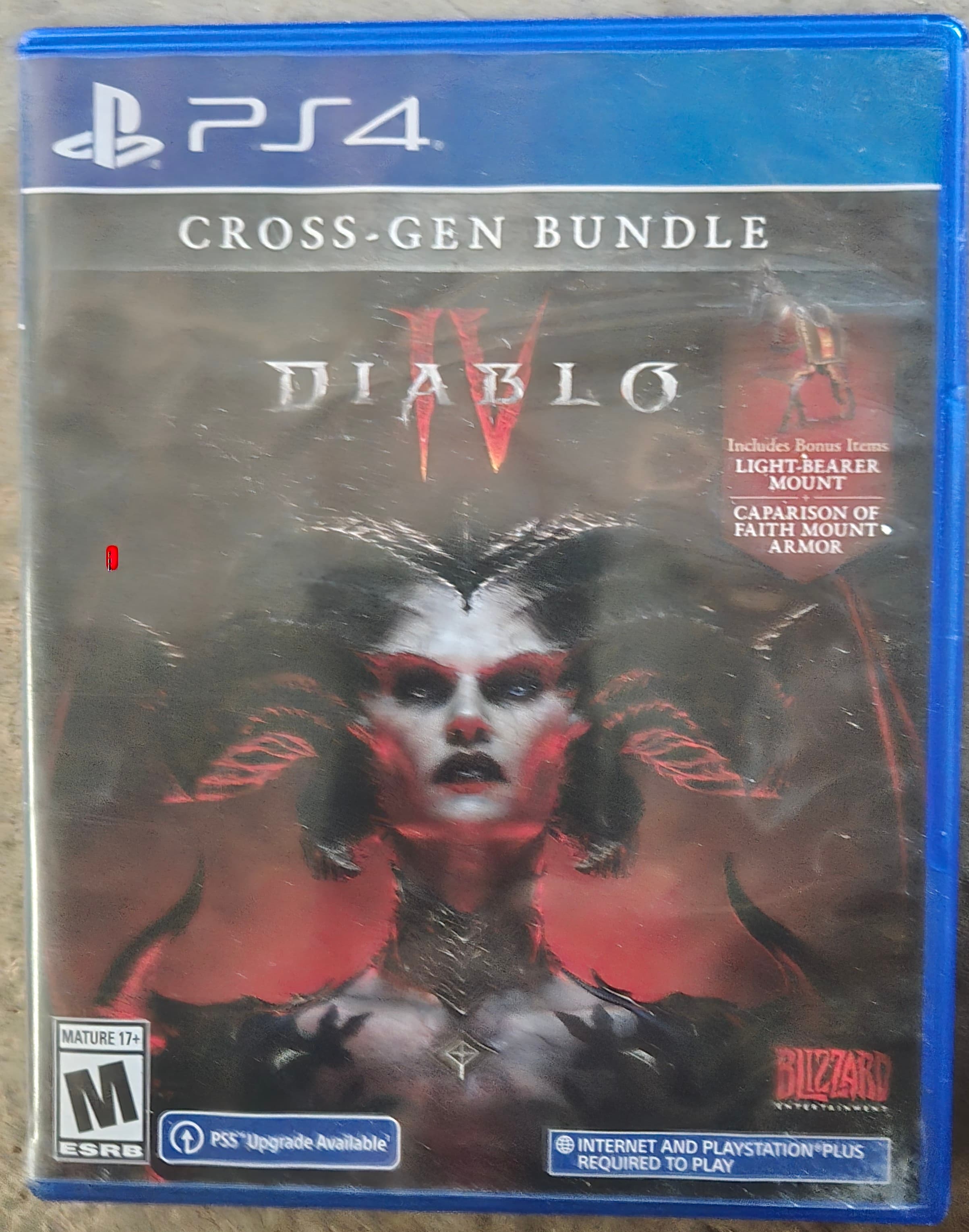 Diablo IV PS4 Cross-Gen Bundle Game