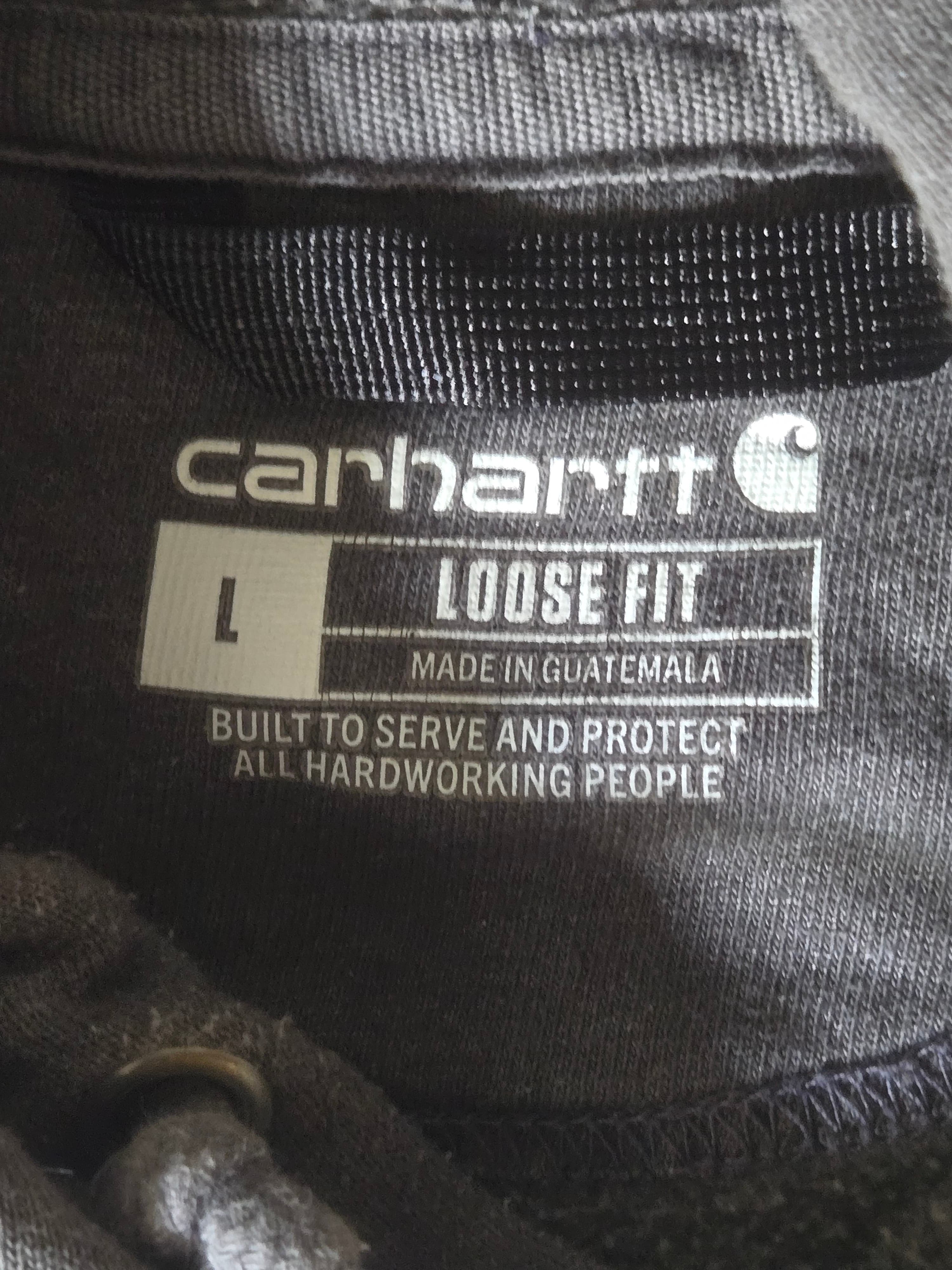 Carhartt Loose Fit Hoodie Large Gray - Thumbnail 3