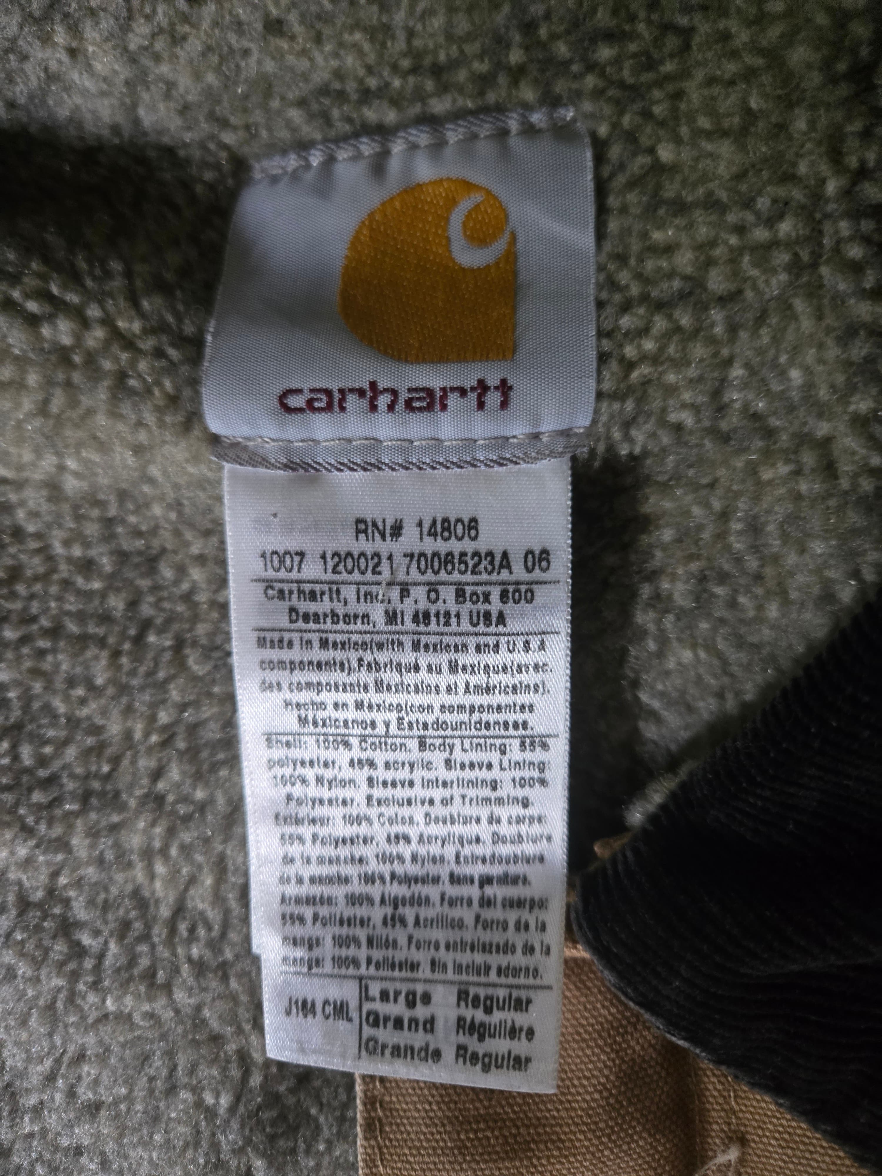 Carhartt Men's Brown Jacket Size Large - Thumbnail 3