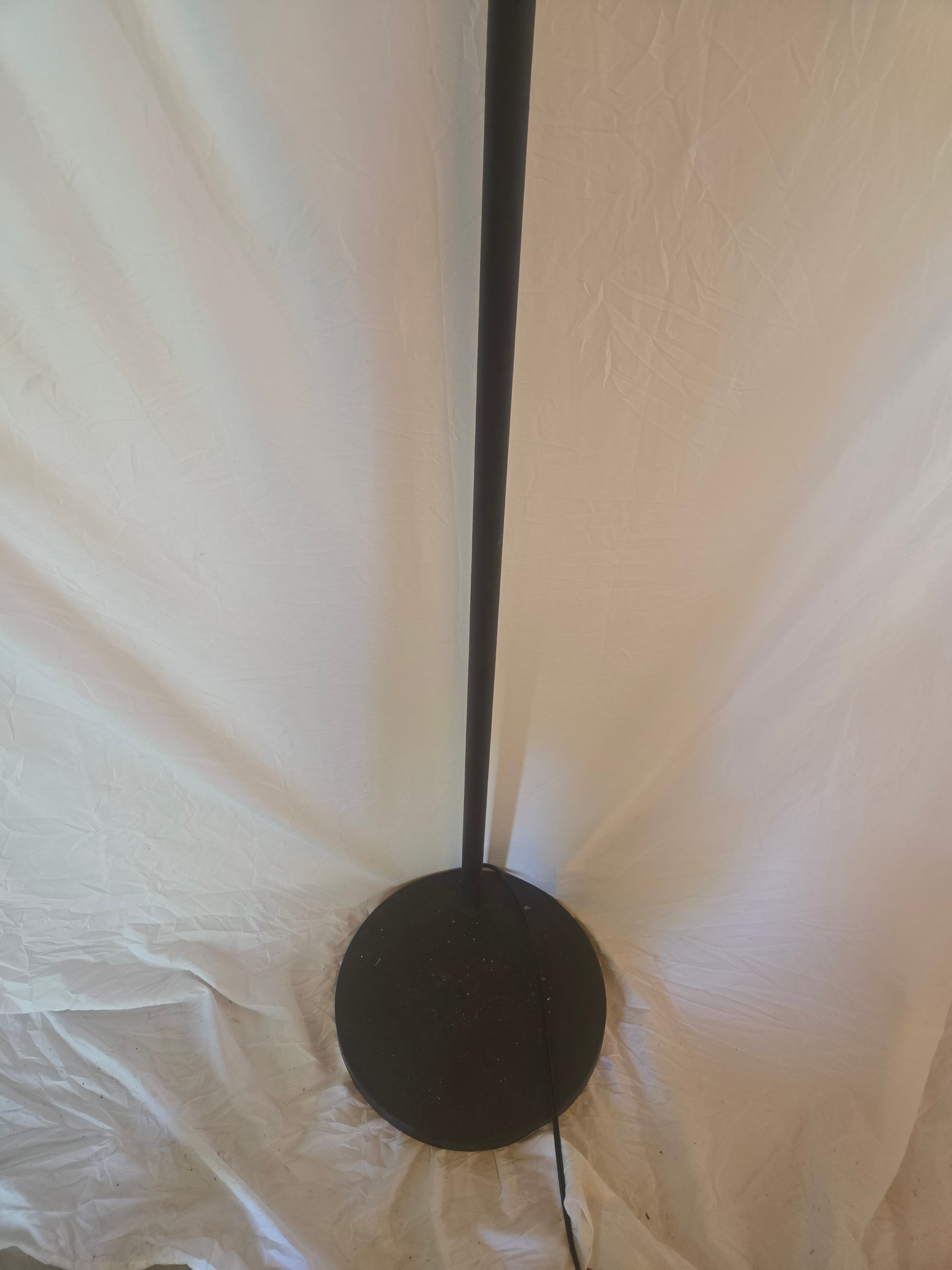 Modern Arc Floor Lamp with Drum Shade - Thumbnail 2