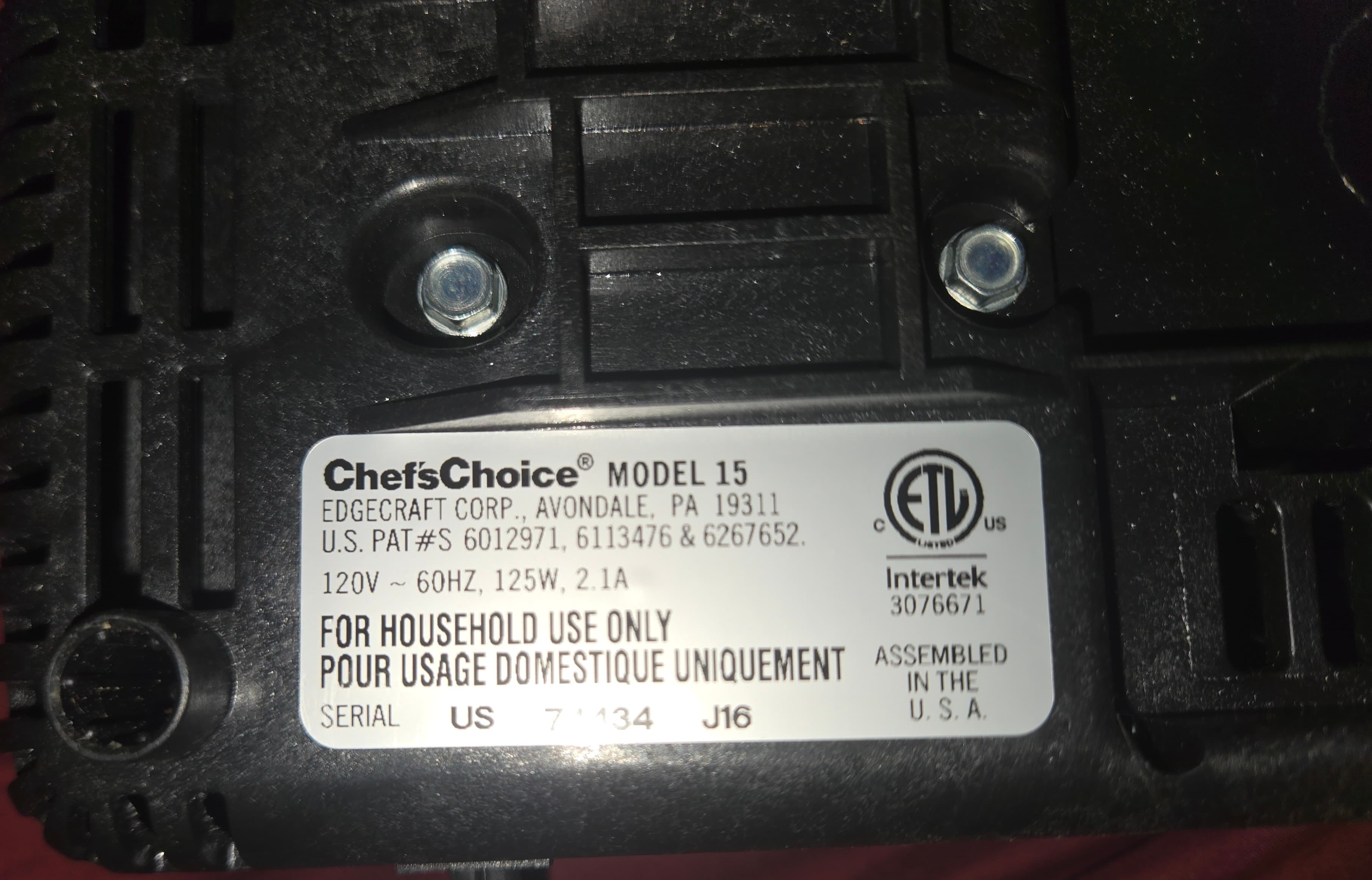 Chef'sChoice Electric Knife Sharpener - Thumbnail 3