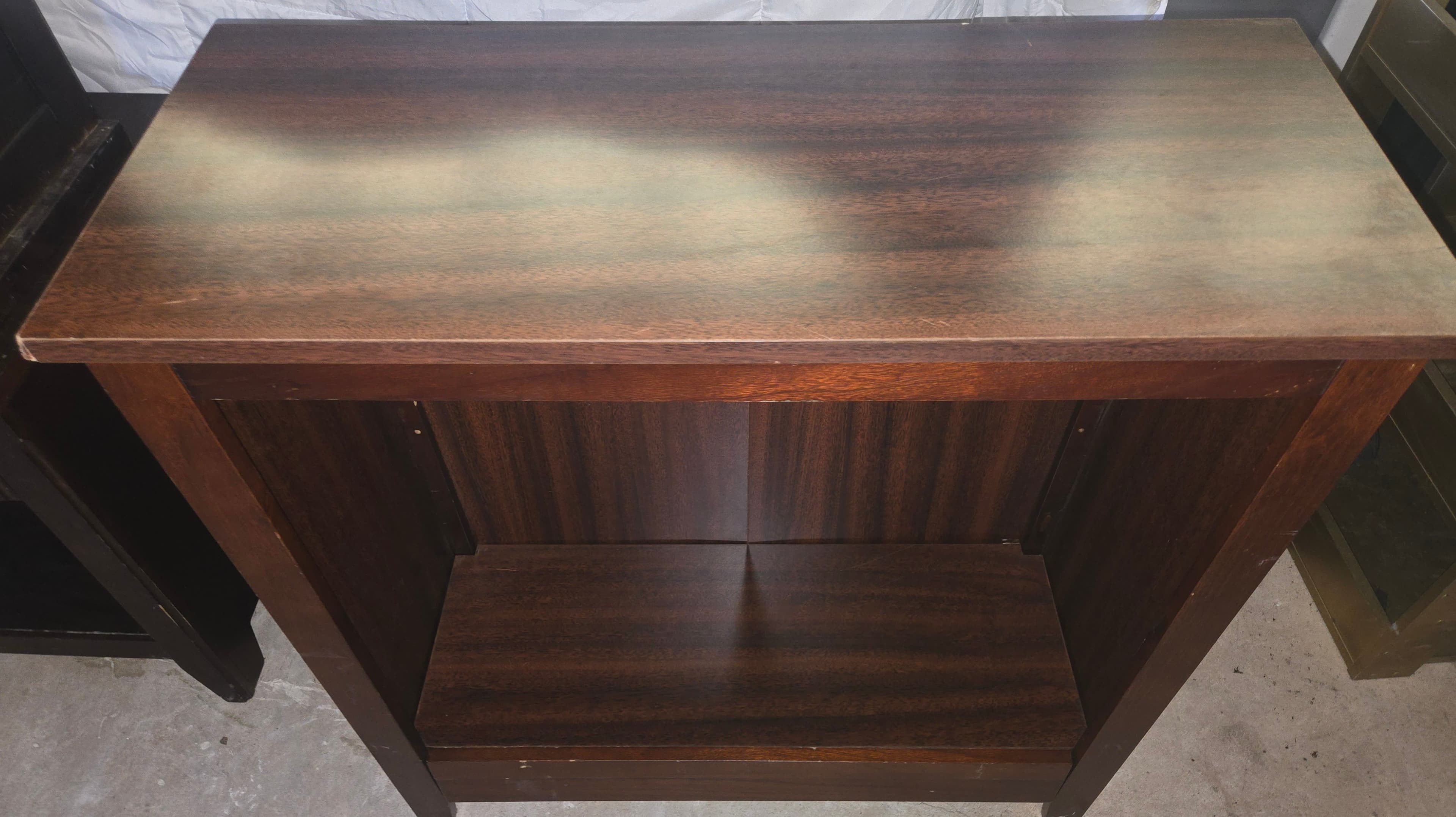 Wooden Two-Shelf Bookcase - Thumbnail 2