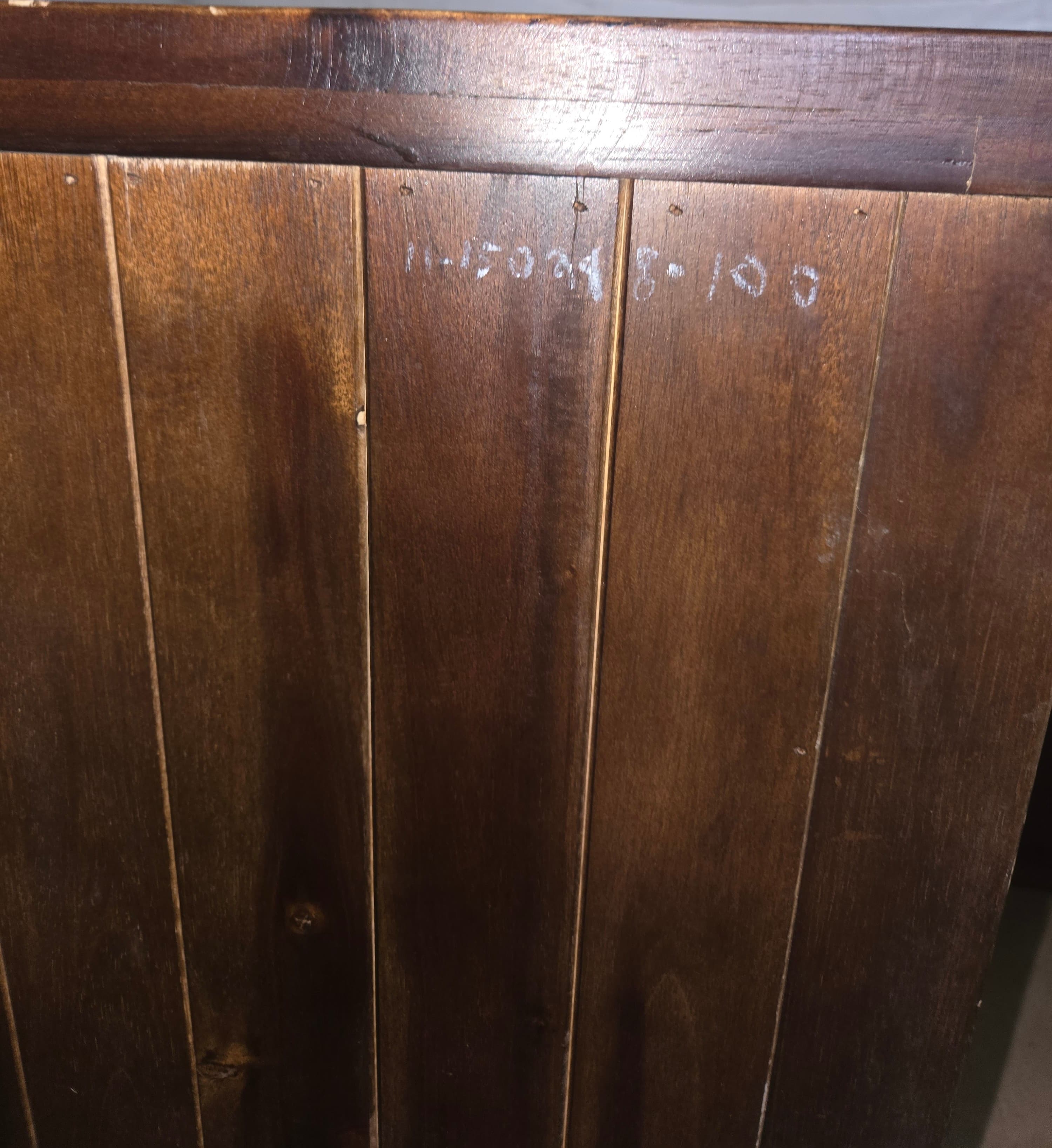 Rustic Wooden Nightstand with Drawer and Cabinet - Thumbnail 2